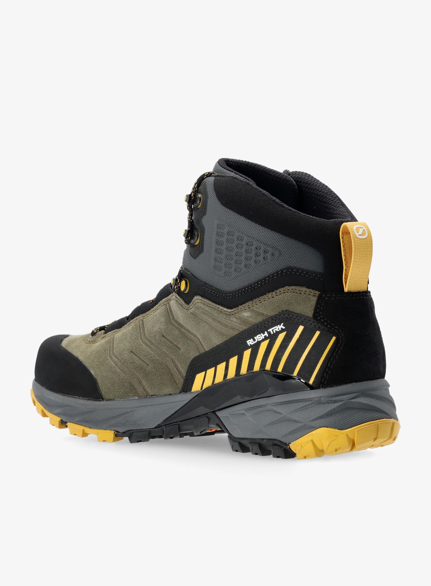Trekové boty pánské Scarpa Rush TRK GTX - mustard/military