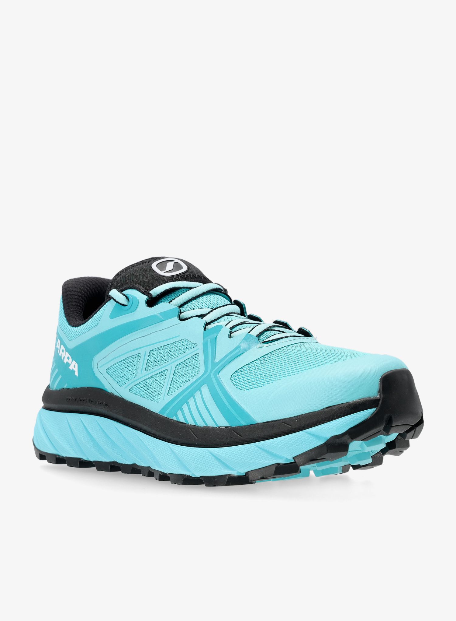 Dámské běžecké boty do terénu Scarpa Spin Infinity - atoll/scuba blue