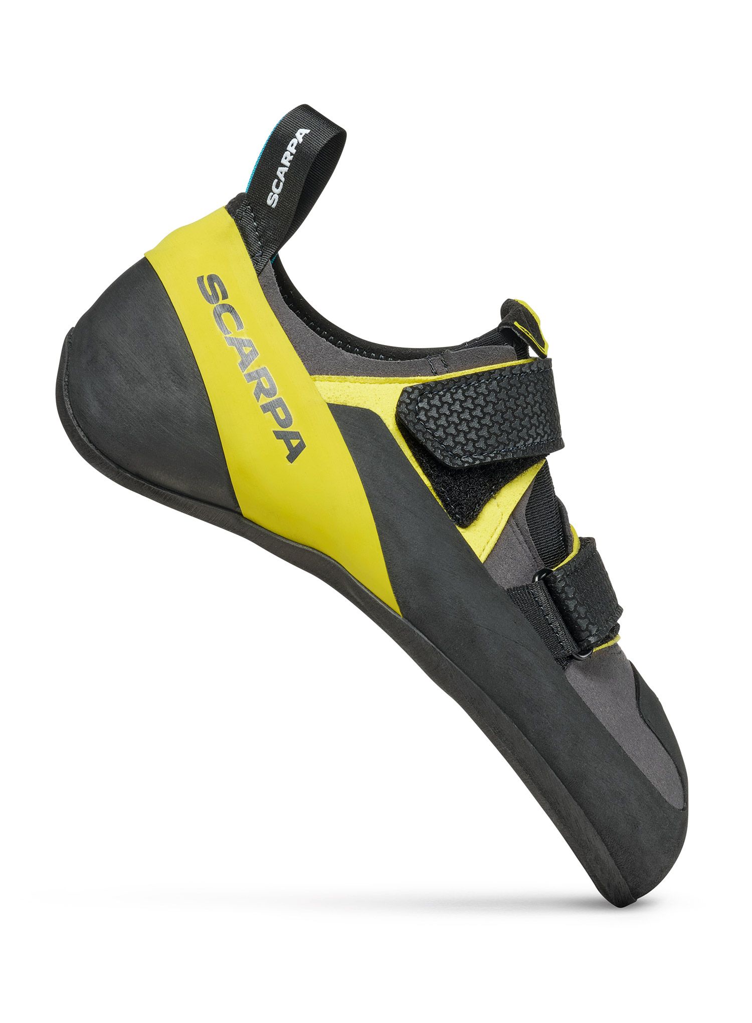 Lezečky Scarpa Arpia V - shark/yellow