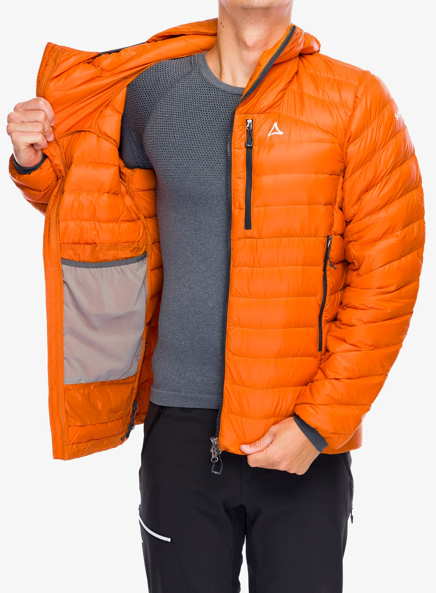 Péřová bunda Schoffel Down Jacket Silvretta - turmeric