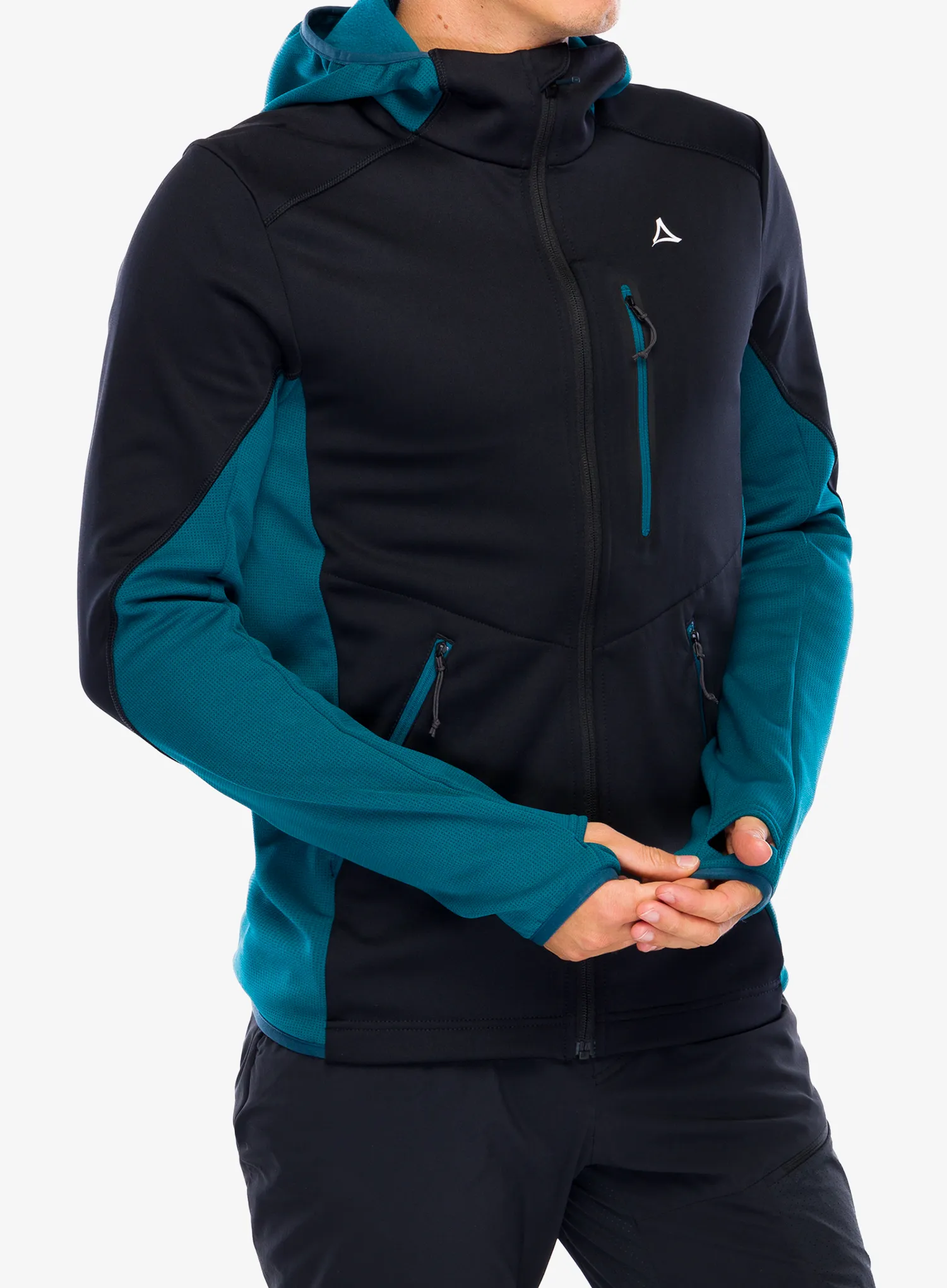 Mikina s kapucí Schoffel Fleece Hoody Lodron - black