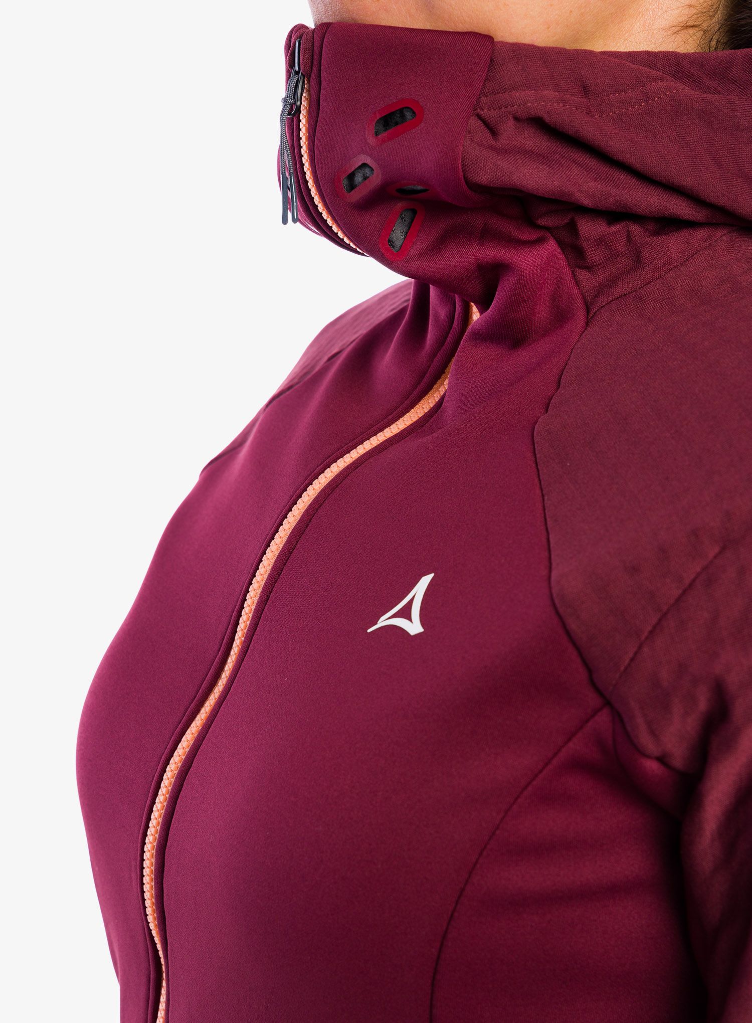 Dámská mikina Schoffel Fleece Hoody Rotbach - dark burgundy