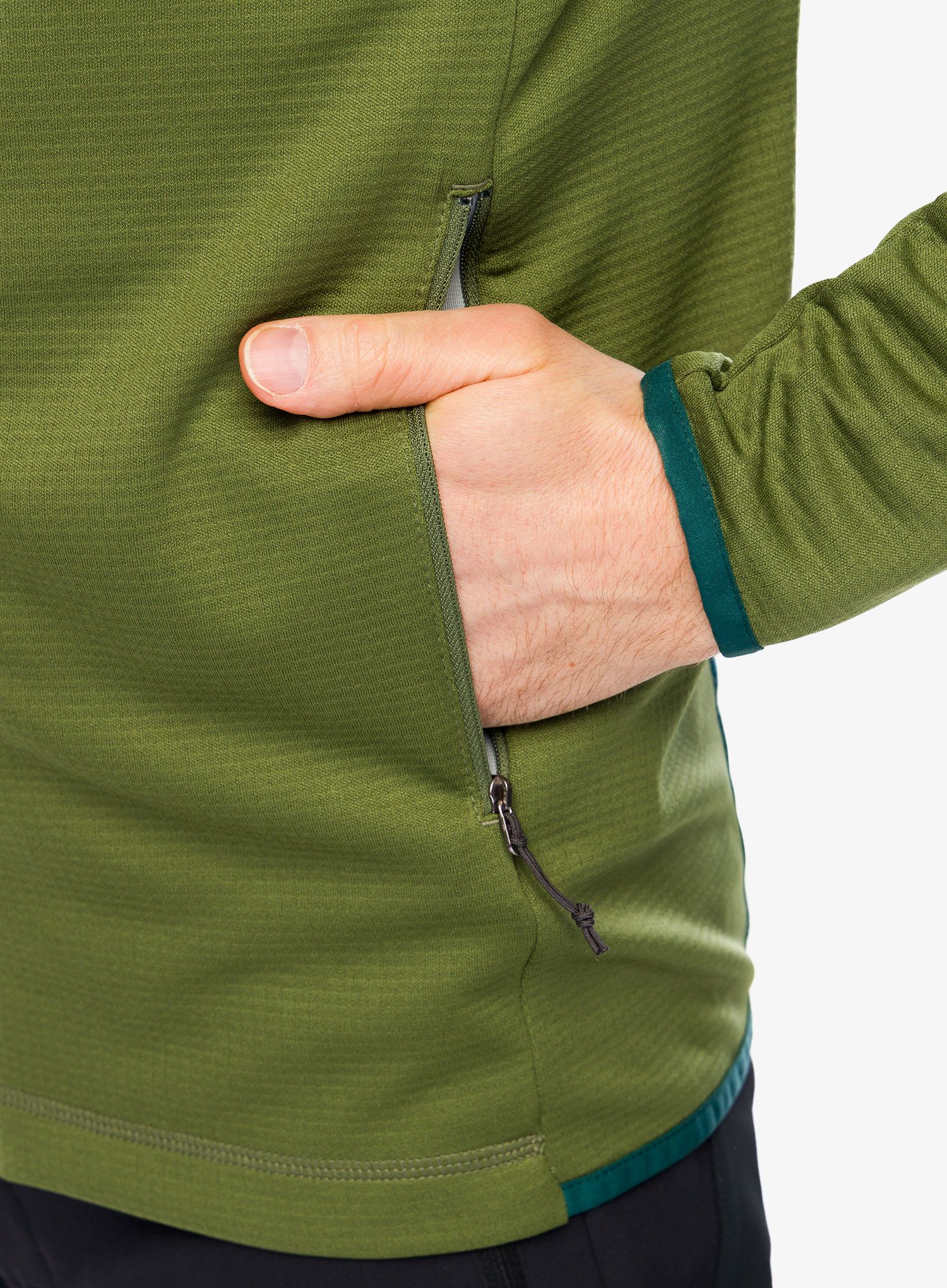 Outdoorova mikina Schoffel Fleece Hoody Svardalen - balsam green