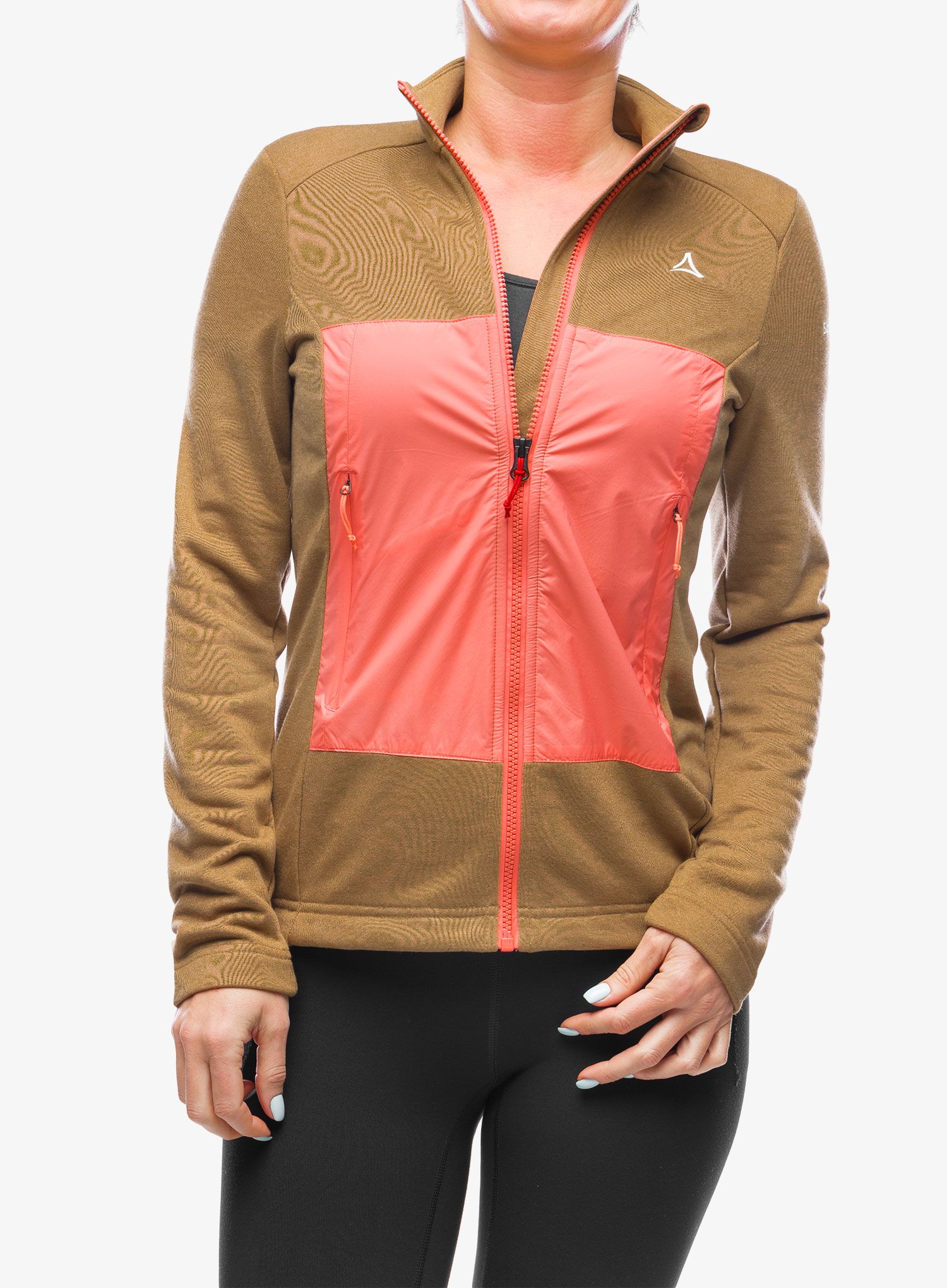 Dámská mikina Schoffel Fleece Jacket Shifter - soft walnut