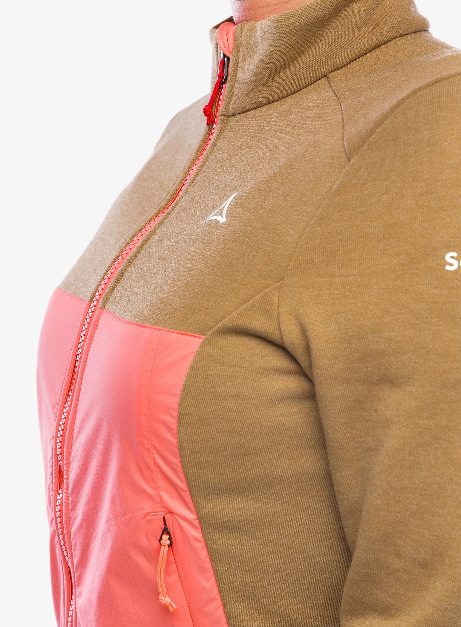 Dámská mikina Schoffel Fleece Jacket Shifter - soft walnut