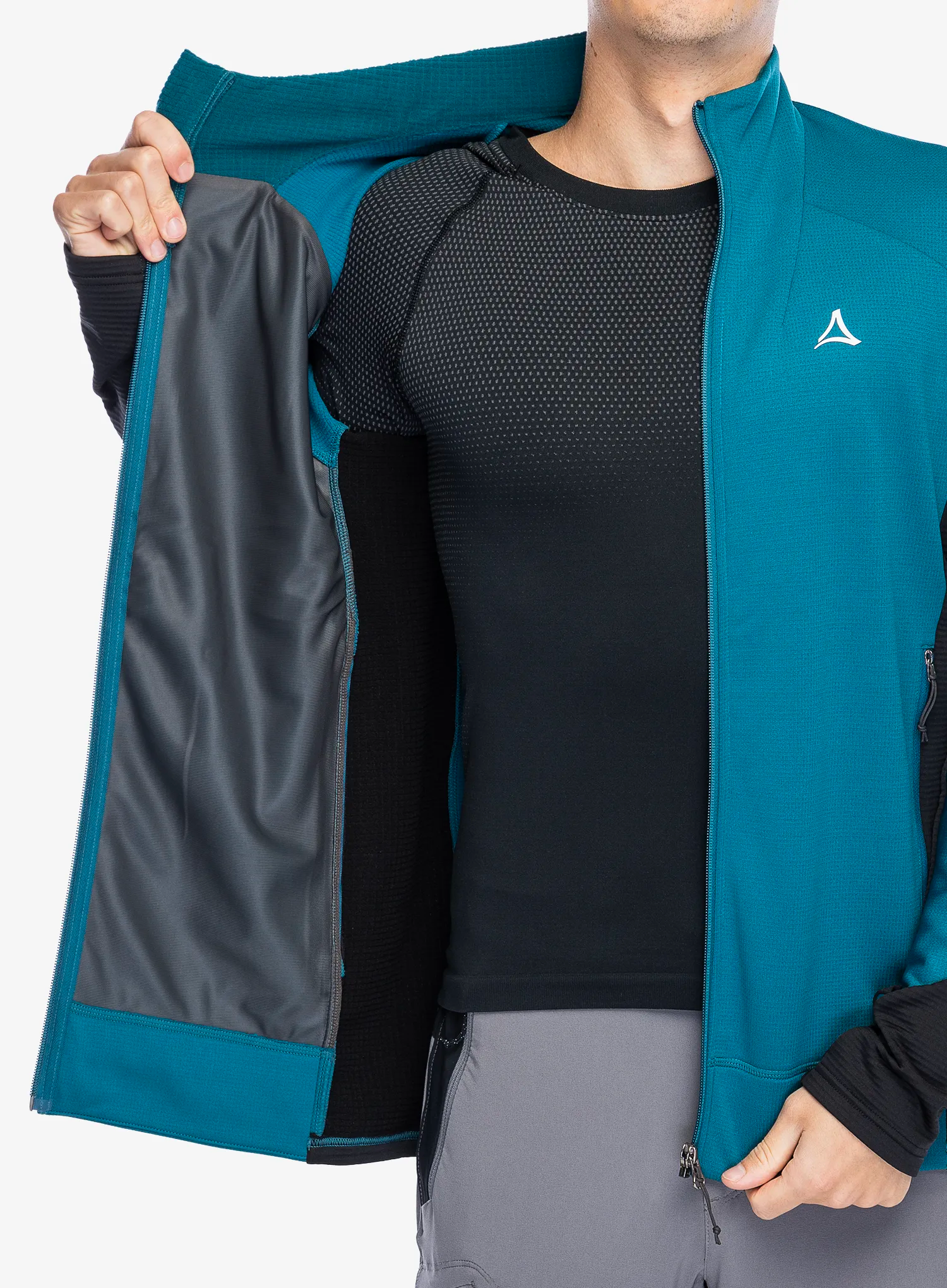 Fleece mikina Schoffel Fleece Jk Style Tiefen - quartz