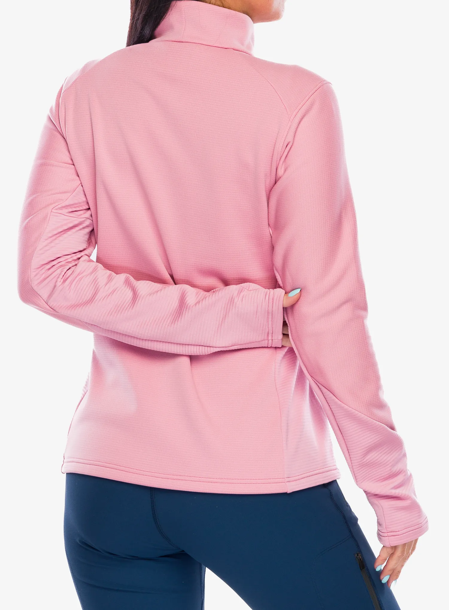 Dámská mikina se zipem Schoffel Fleece Style Tiefen - viola