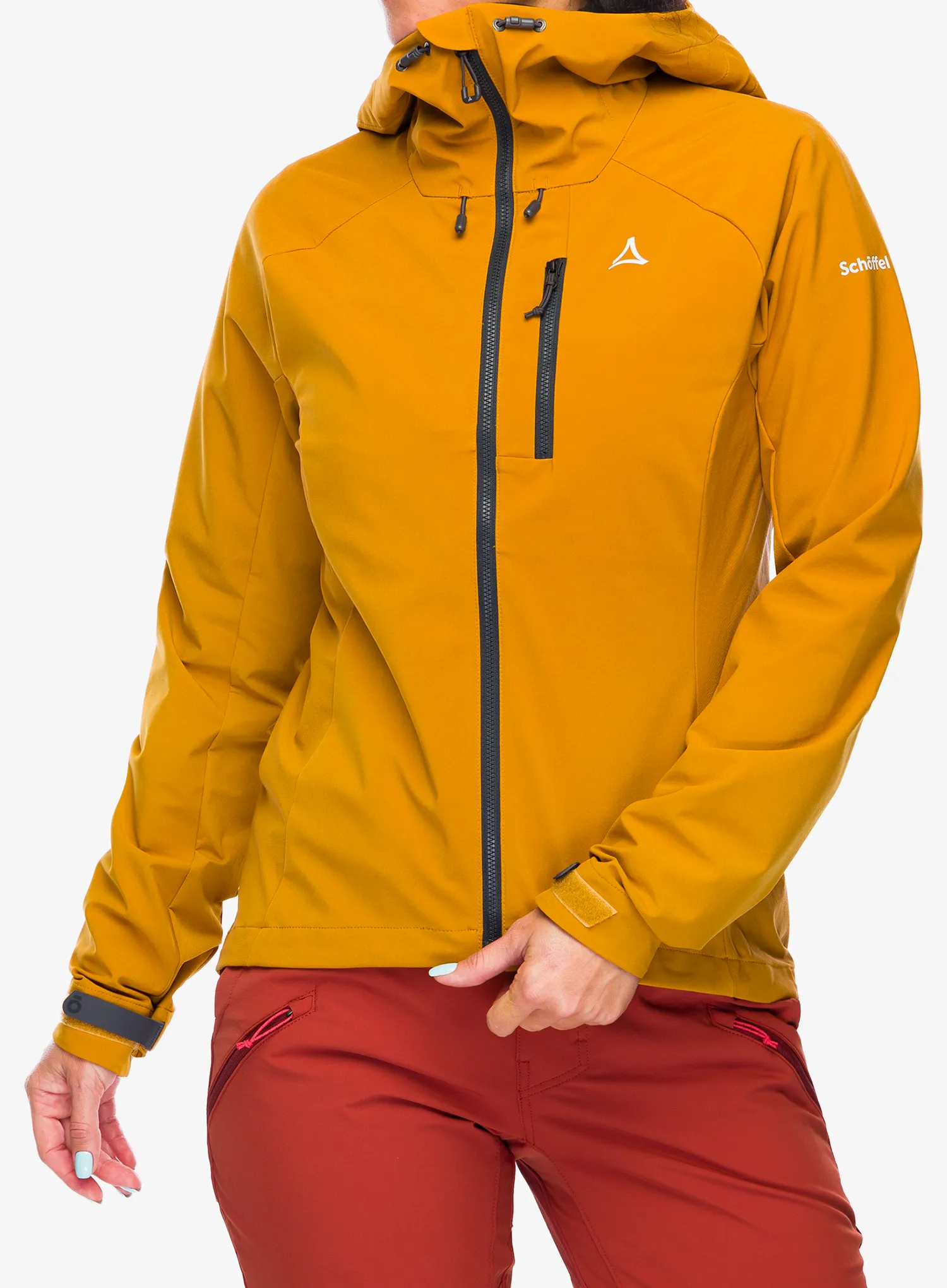 Bunda na kolo dámská Schoffel Hybrid Jacket Style Salza - chai