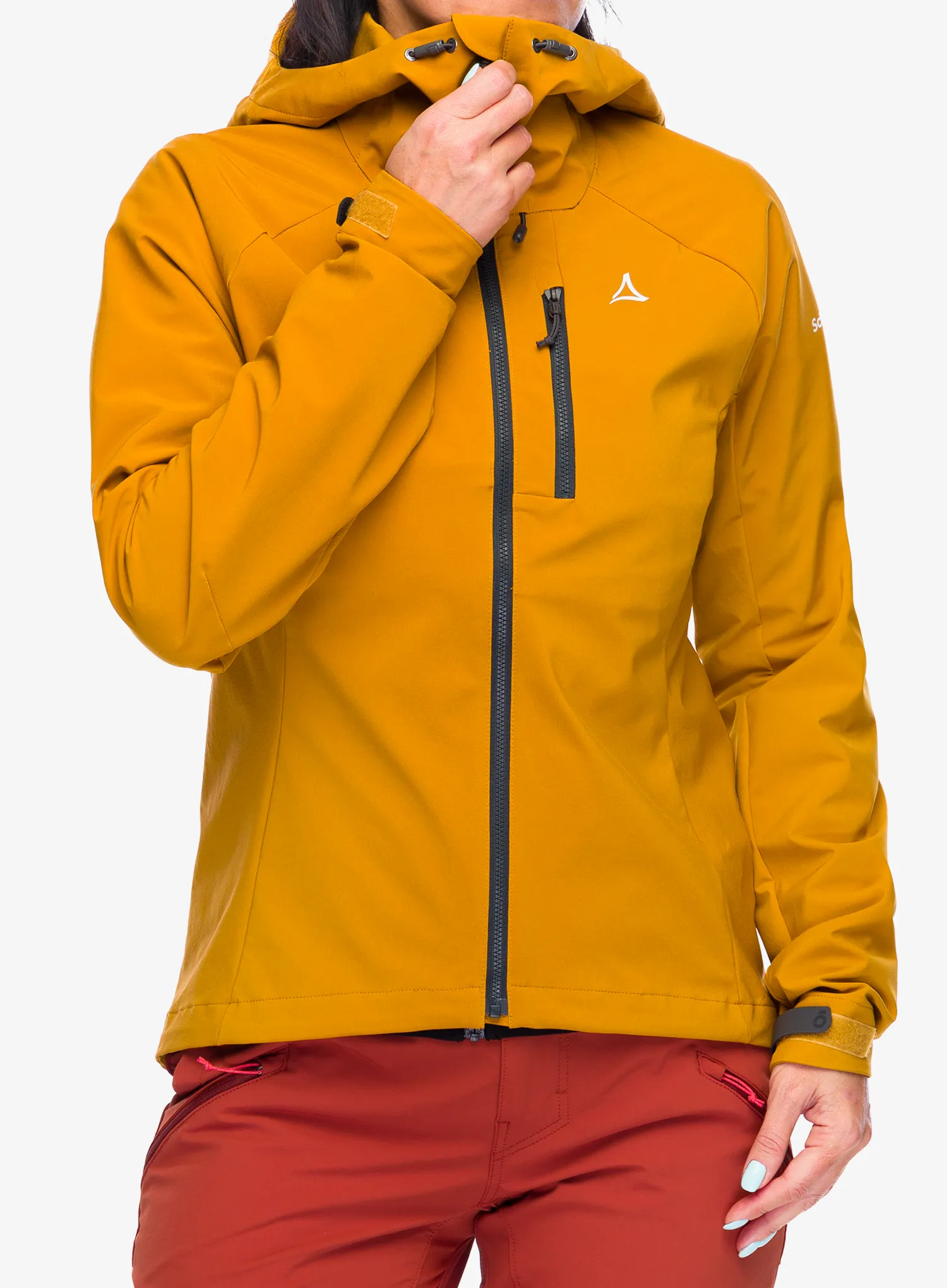 Bunda na kolo dámská Schoffel Hybrid Jacket Style Salza - chai