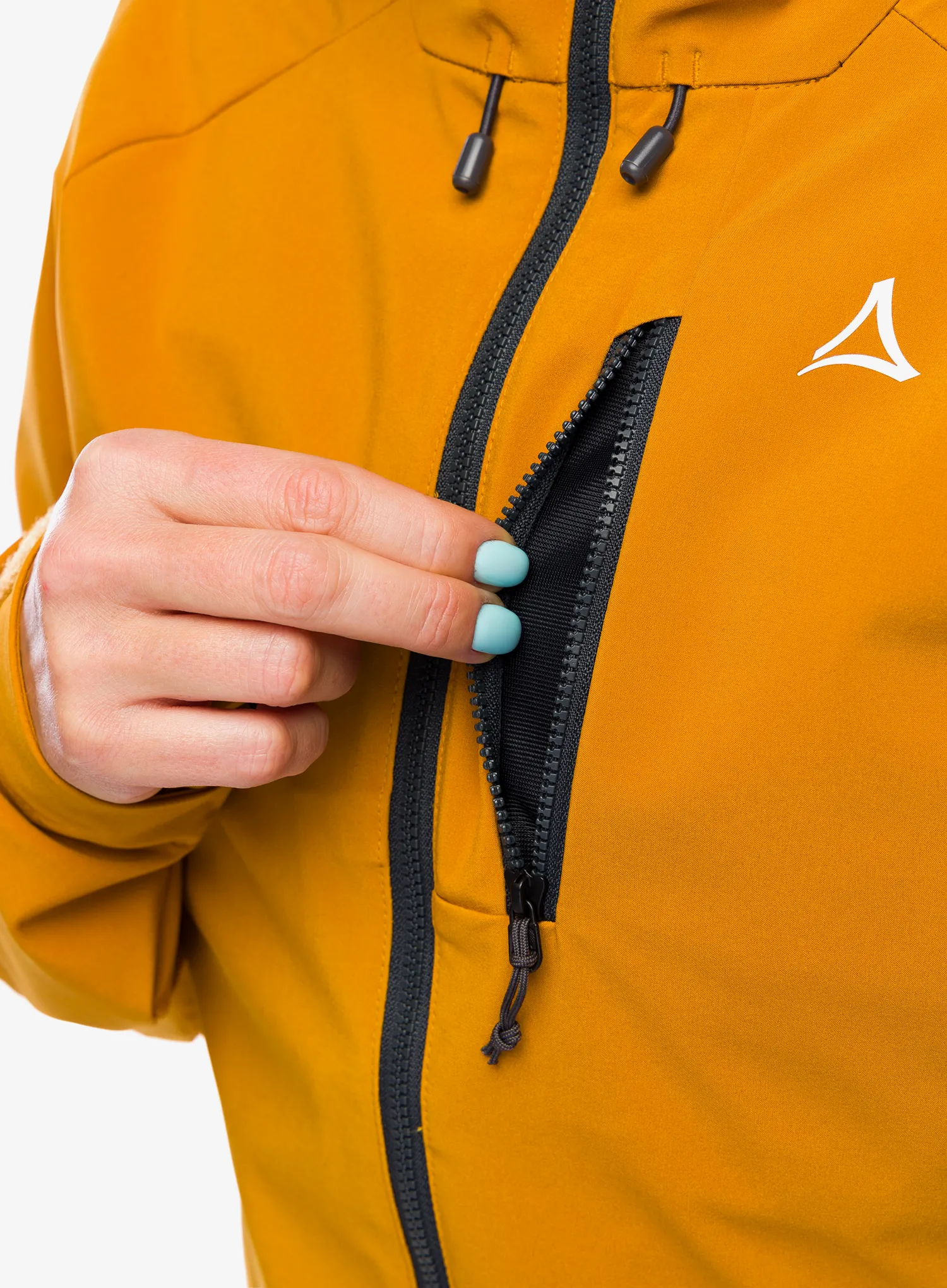 Bunda na kolo dámská Schoffel Hybrid Jacket Style Salza - chai