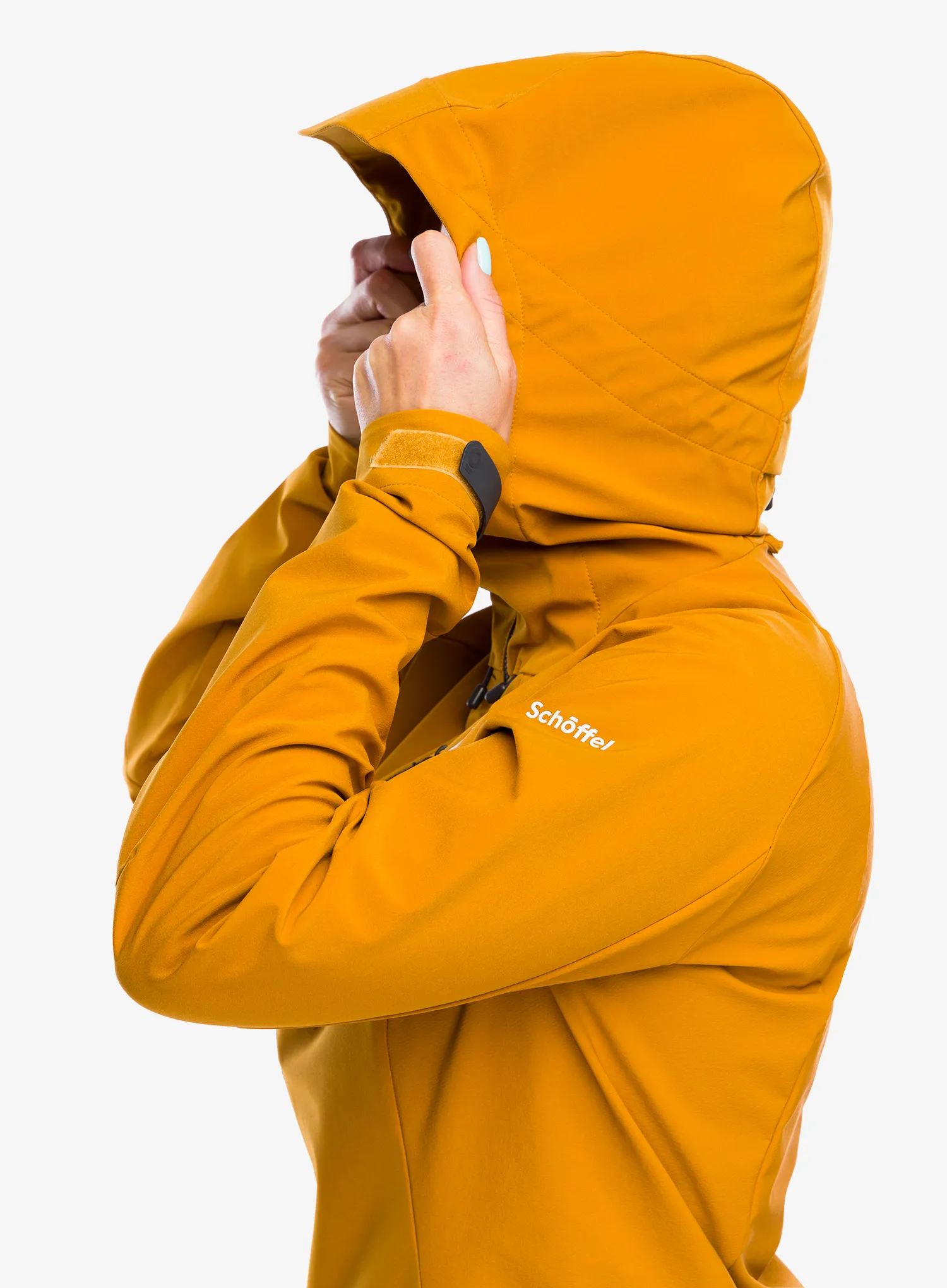 Bunda na kolo dámská Schoffel Hybrid Jacket Style Salza - chai