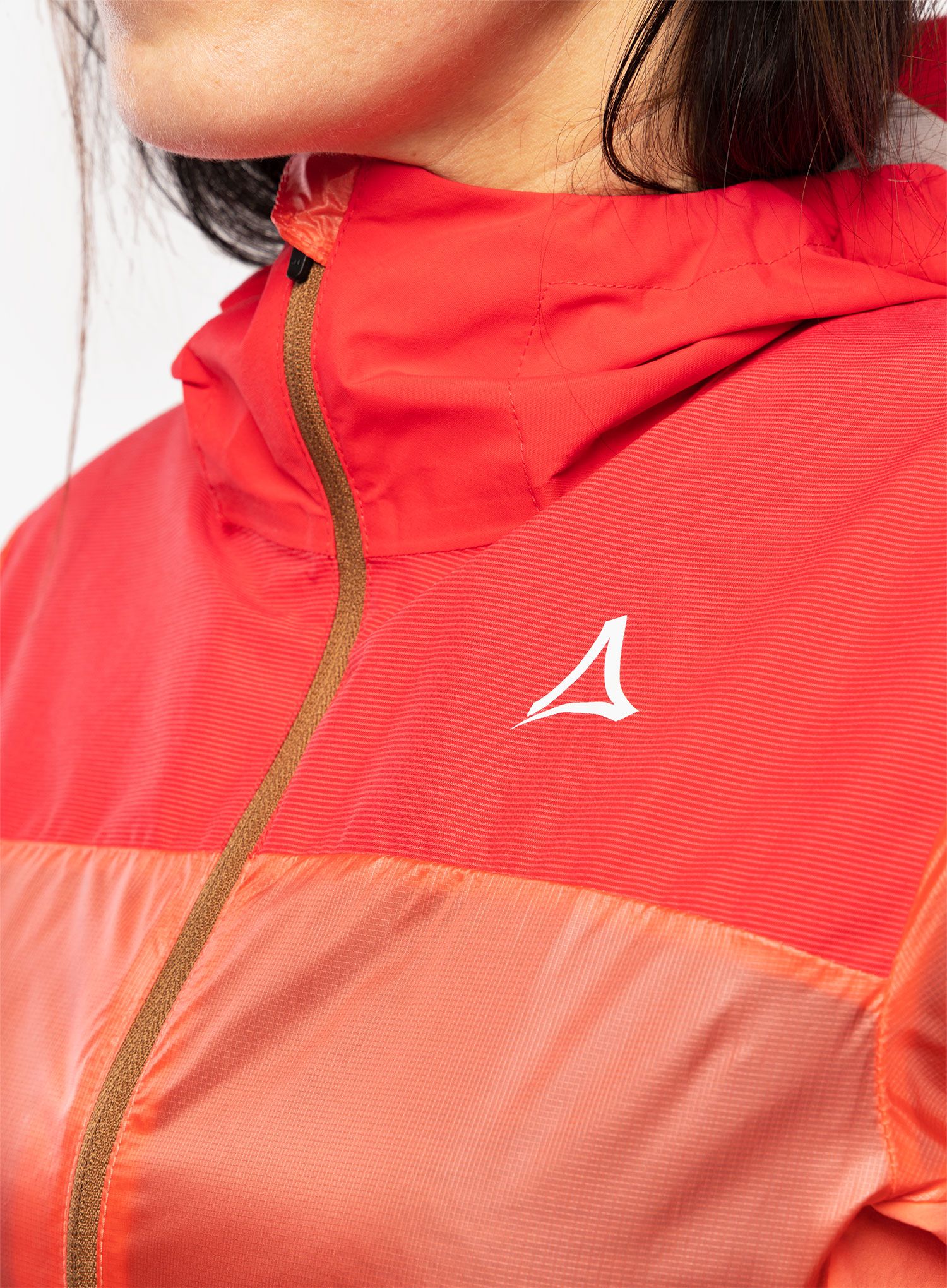Bunda na kolo dámská Schoffel Hybrid Jkt Flow Trail - georgia peach