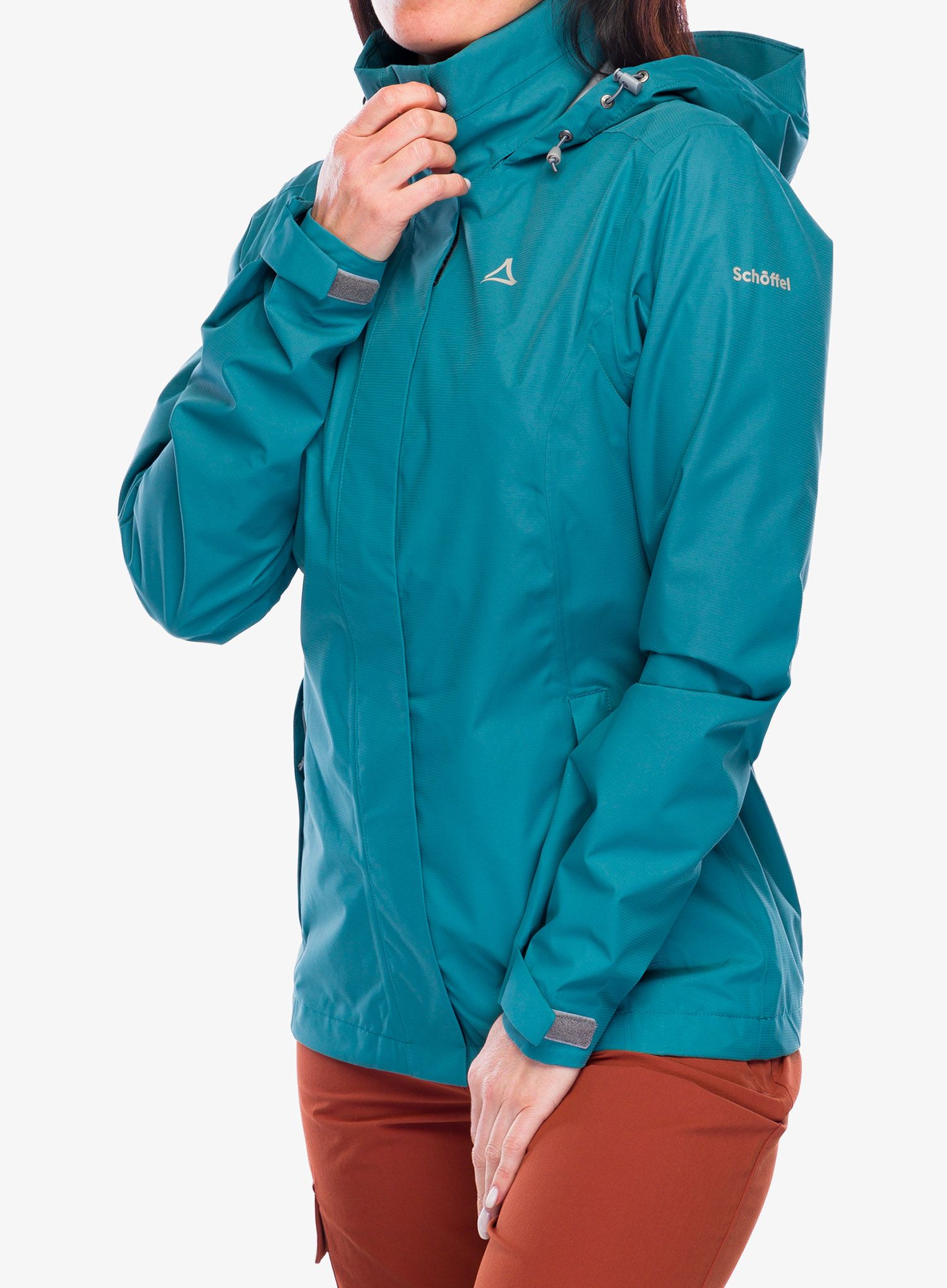 Dámská bunda do deště Schoffel Jacket Gmund - teal