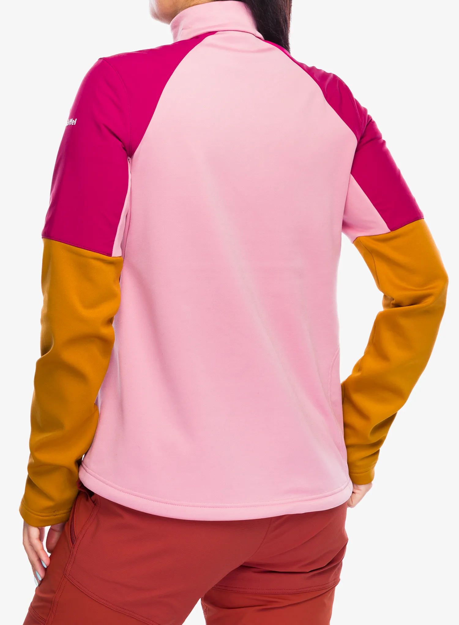 Mikina na kolo dámská Schoffel Jersey Style Salza - viola