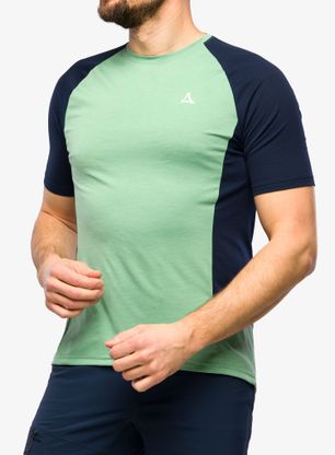 Cyklo triko pánské Schoffel Shirt Auvergne - matcha mint
