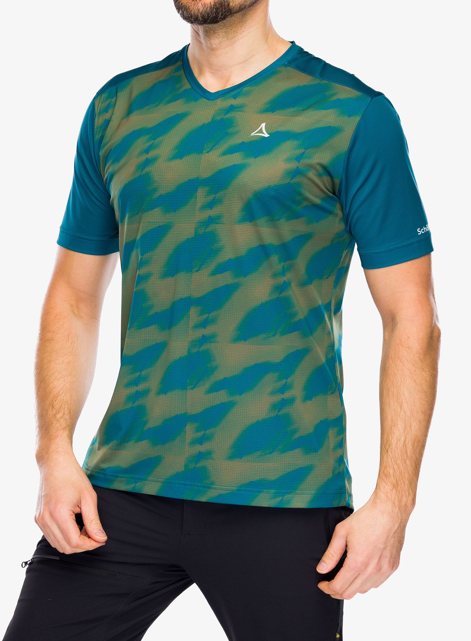 MTB triko Schoffel Shirt Huesca - balsam green
