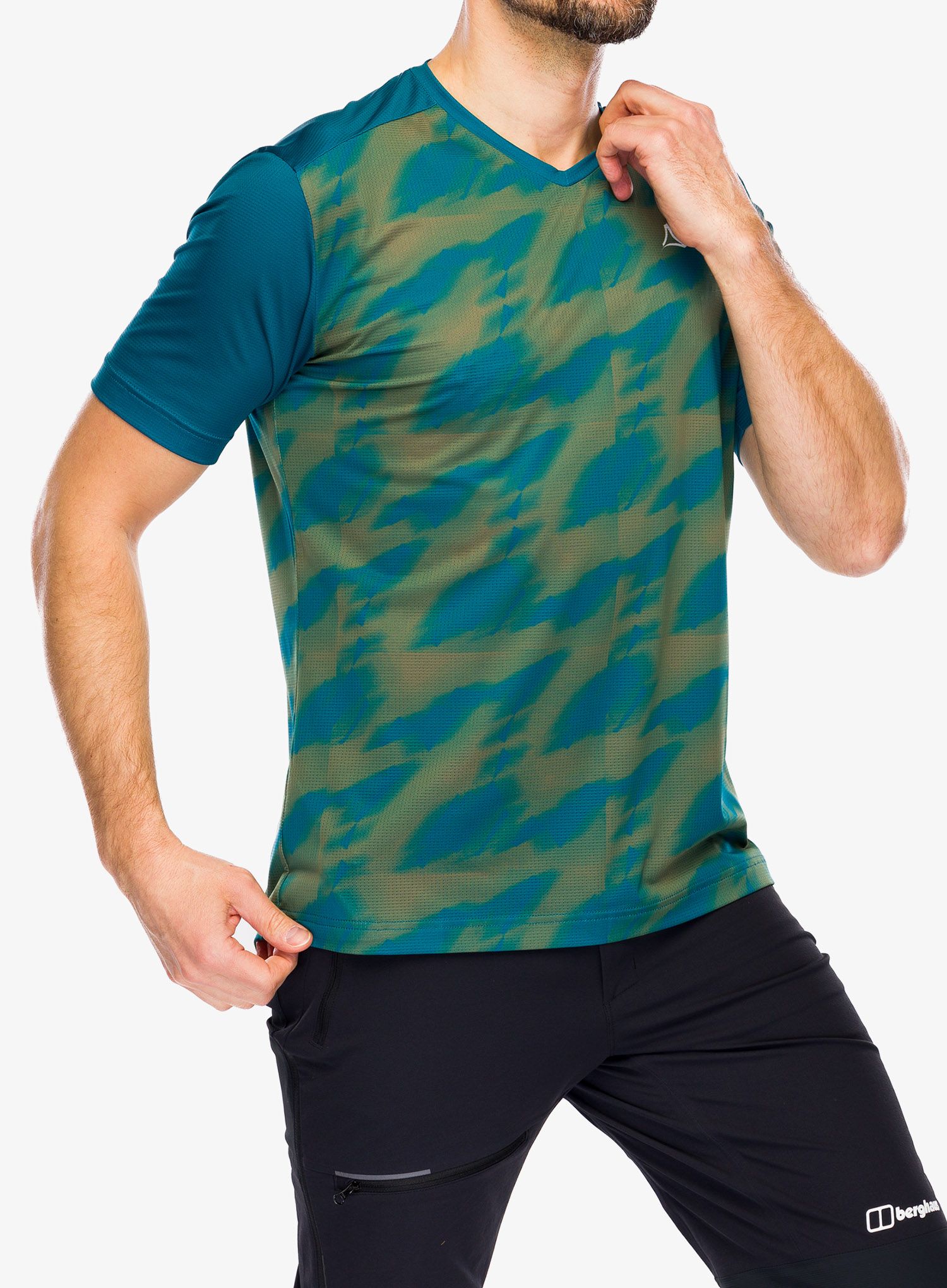 MTB triko Schoffel Shirt Huesca - balsam green