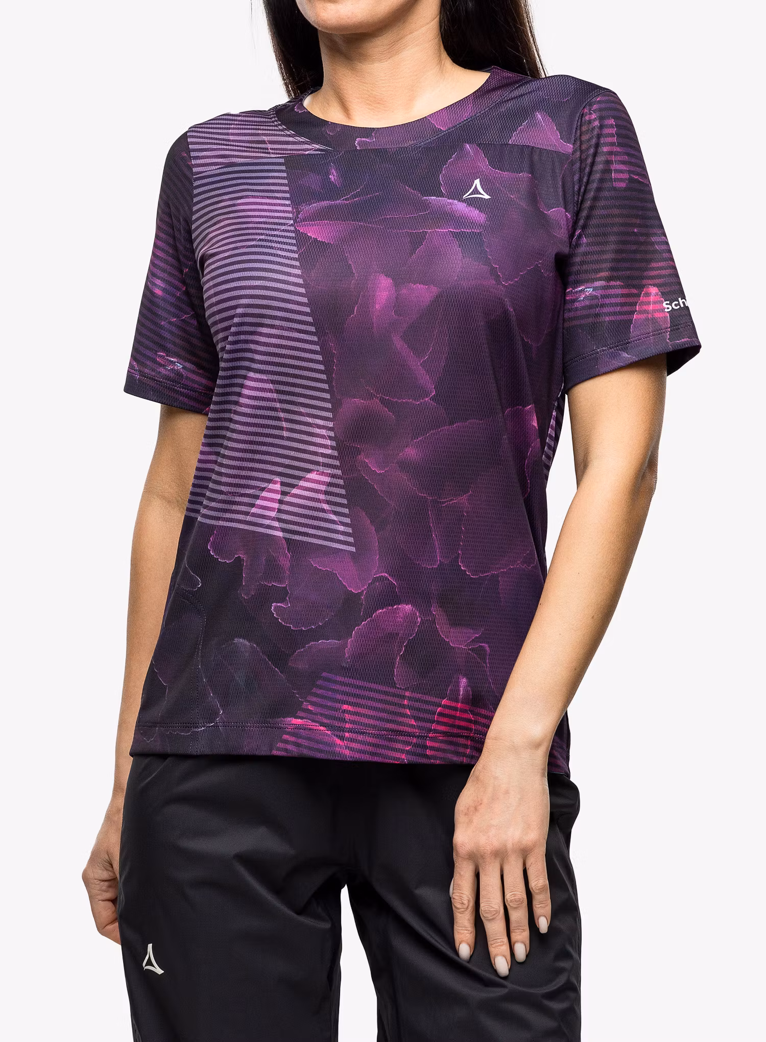 Cyklo triko dámské Schoffel Shirt Runcatrail - spring lavender