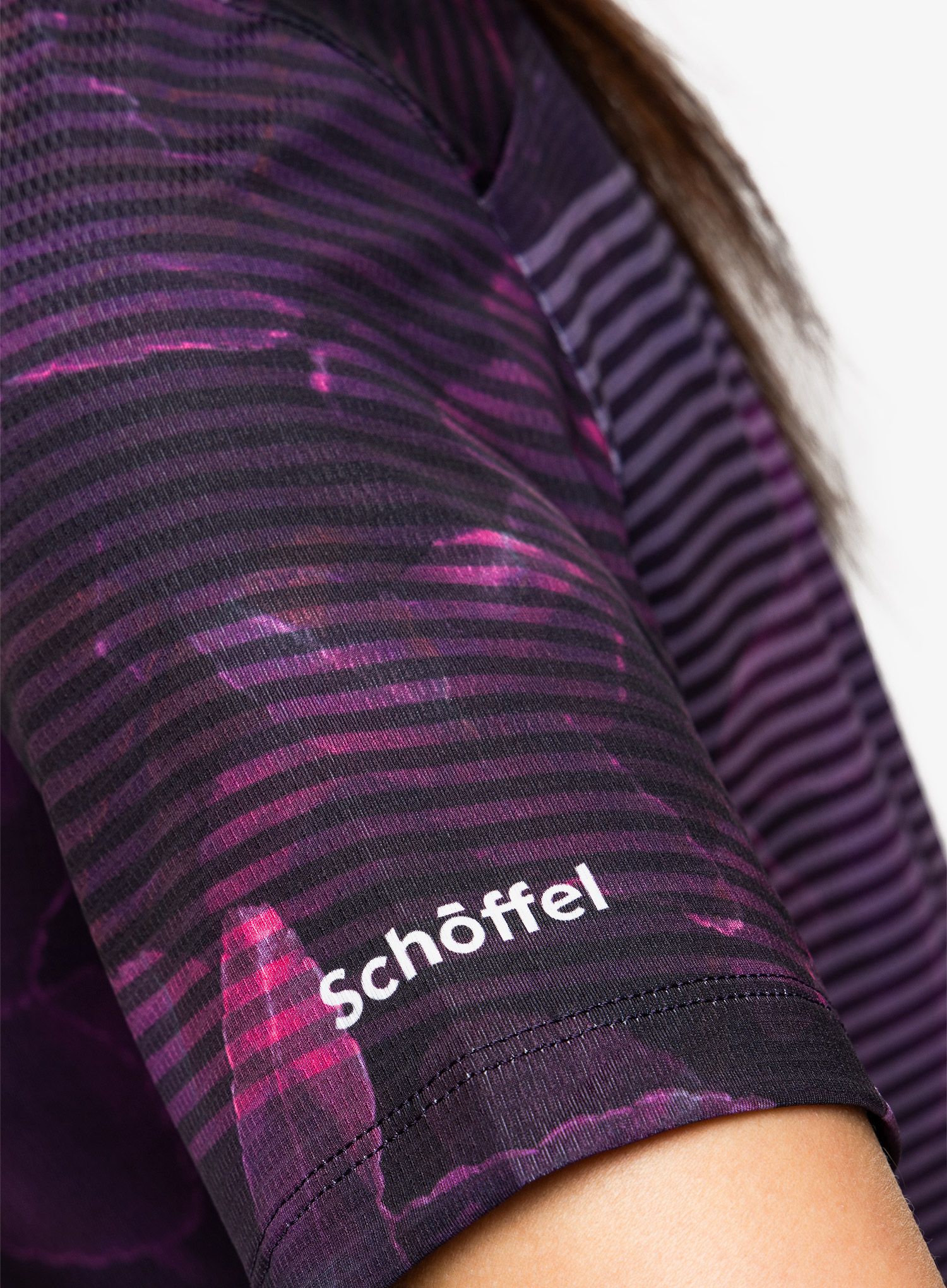 Cyklo triko dámské Schoffel Shirt Runcatrail - spring lavender
