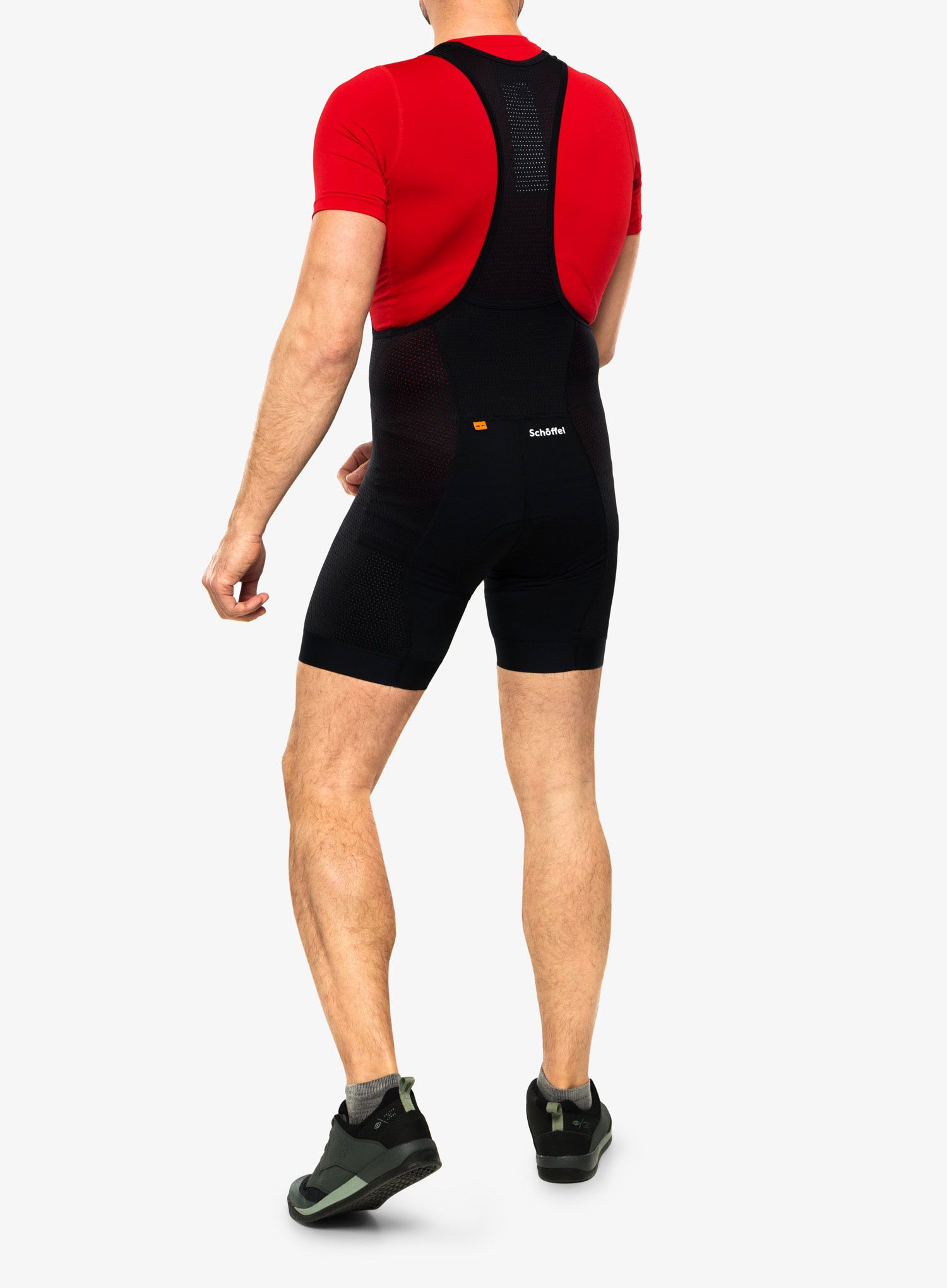 Cyklistické kraťasy s vložkou Schoffel Skin Pants Bib 8h - black
