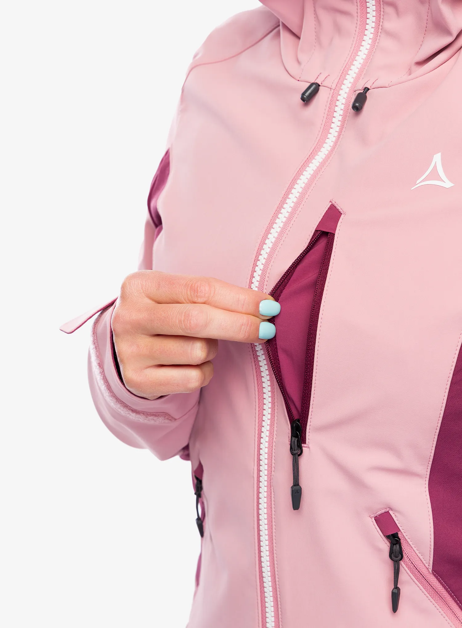 Dámská bunda Schoffel Softshell Jacket Matrei - viola