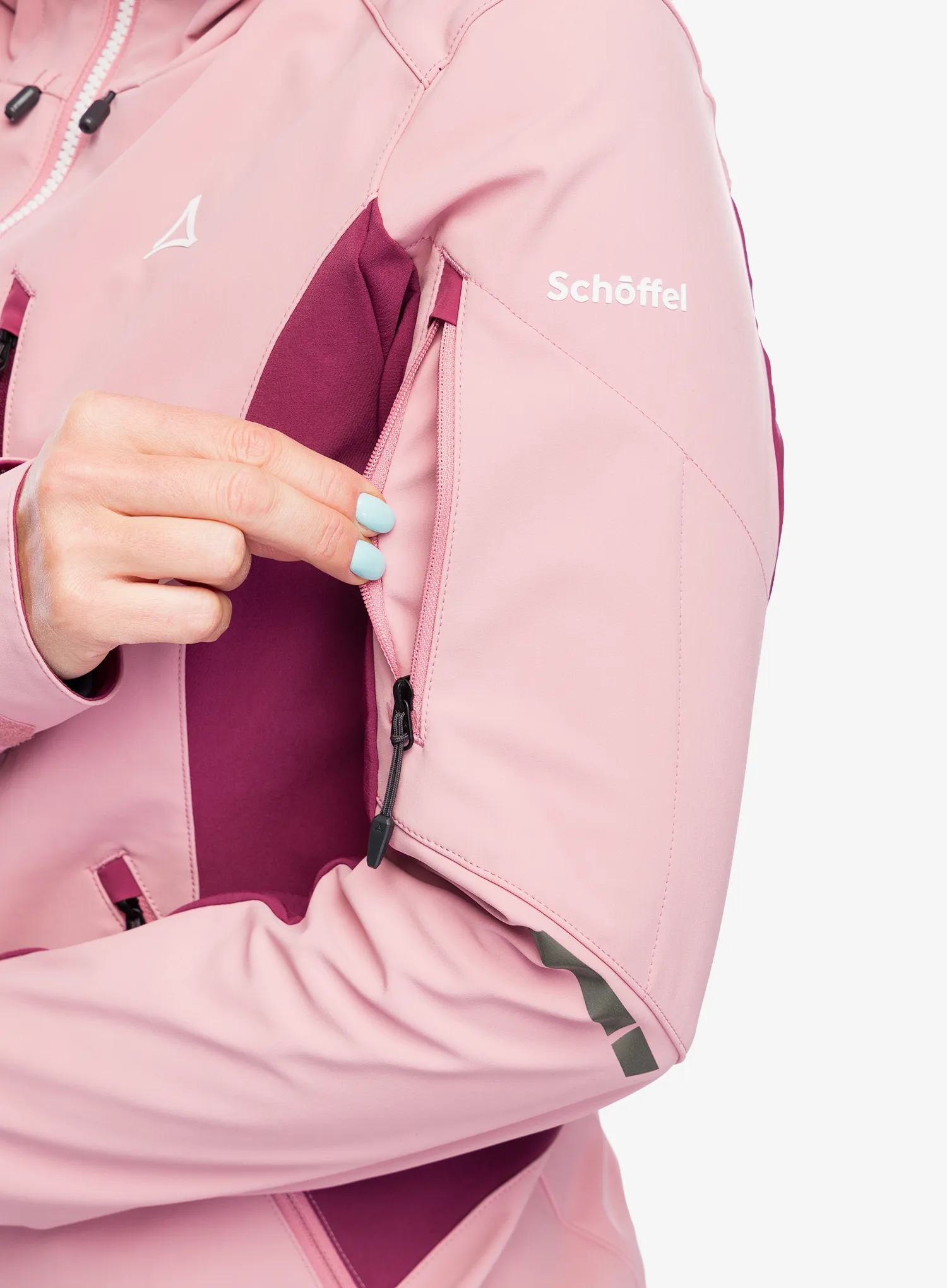 Dámská bunda Schoffel Softshell Jacket Matrei - viola