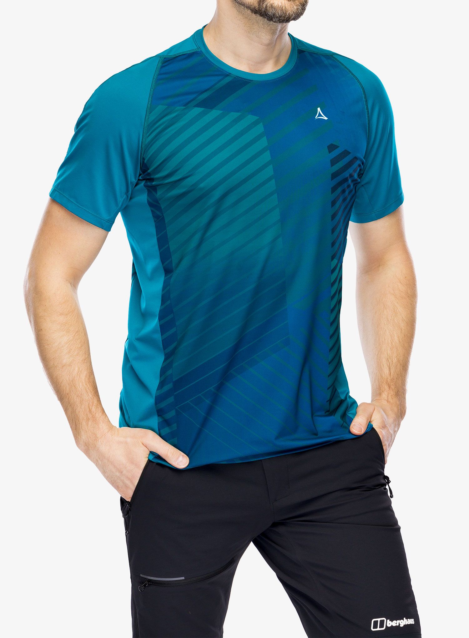 Rychleschnoucí triko Schoffel T-Shirt Aukra - quartz