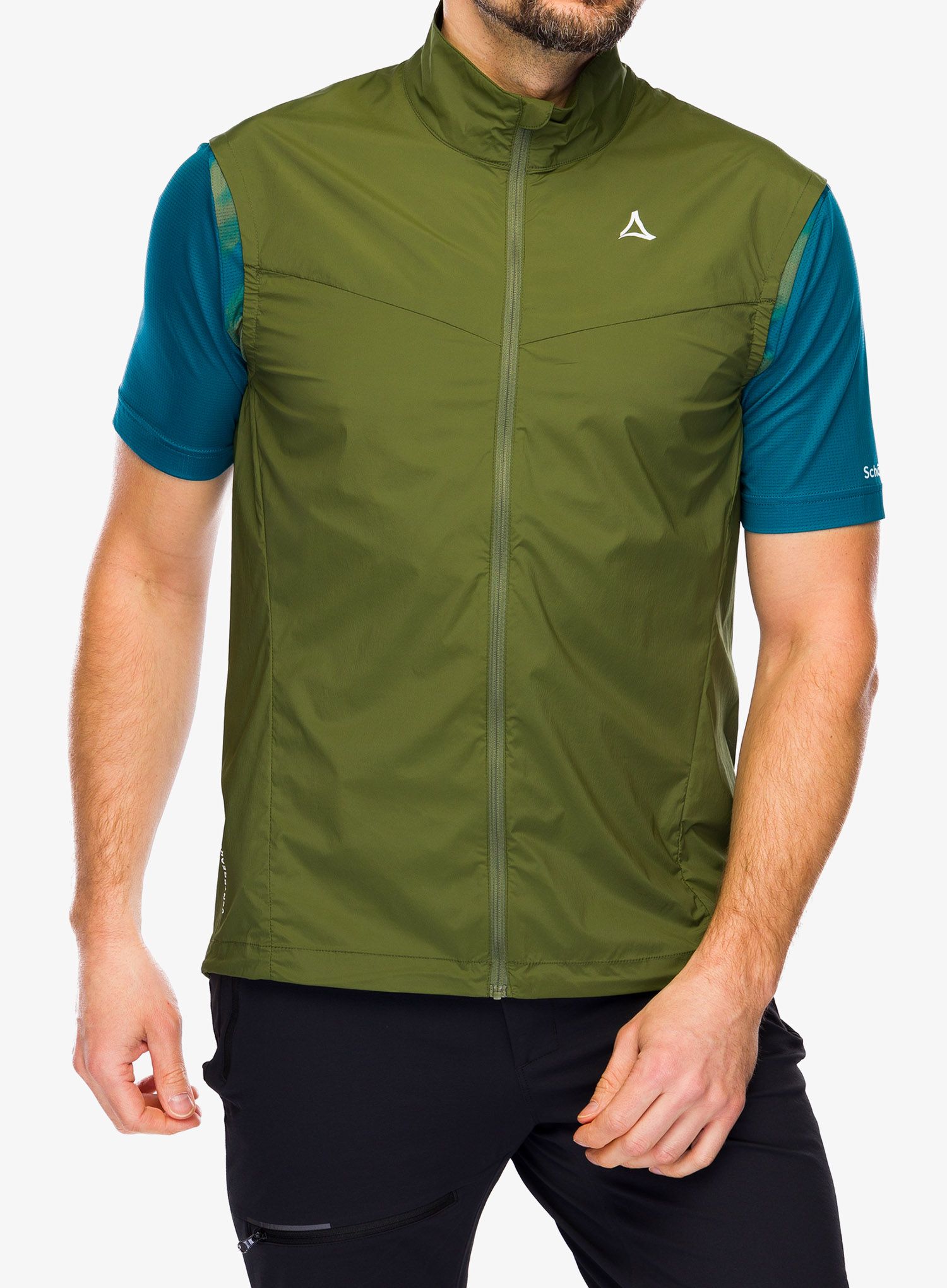 Vesta na kolo Schoffel Vest Val Bavona - balsam green