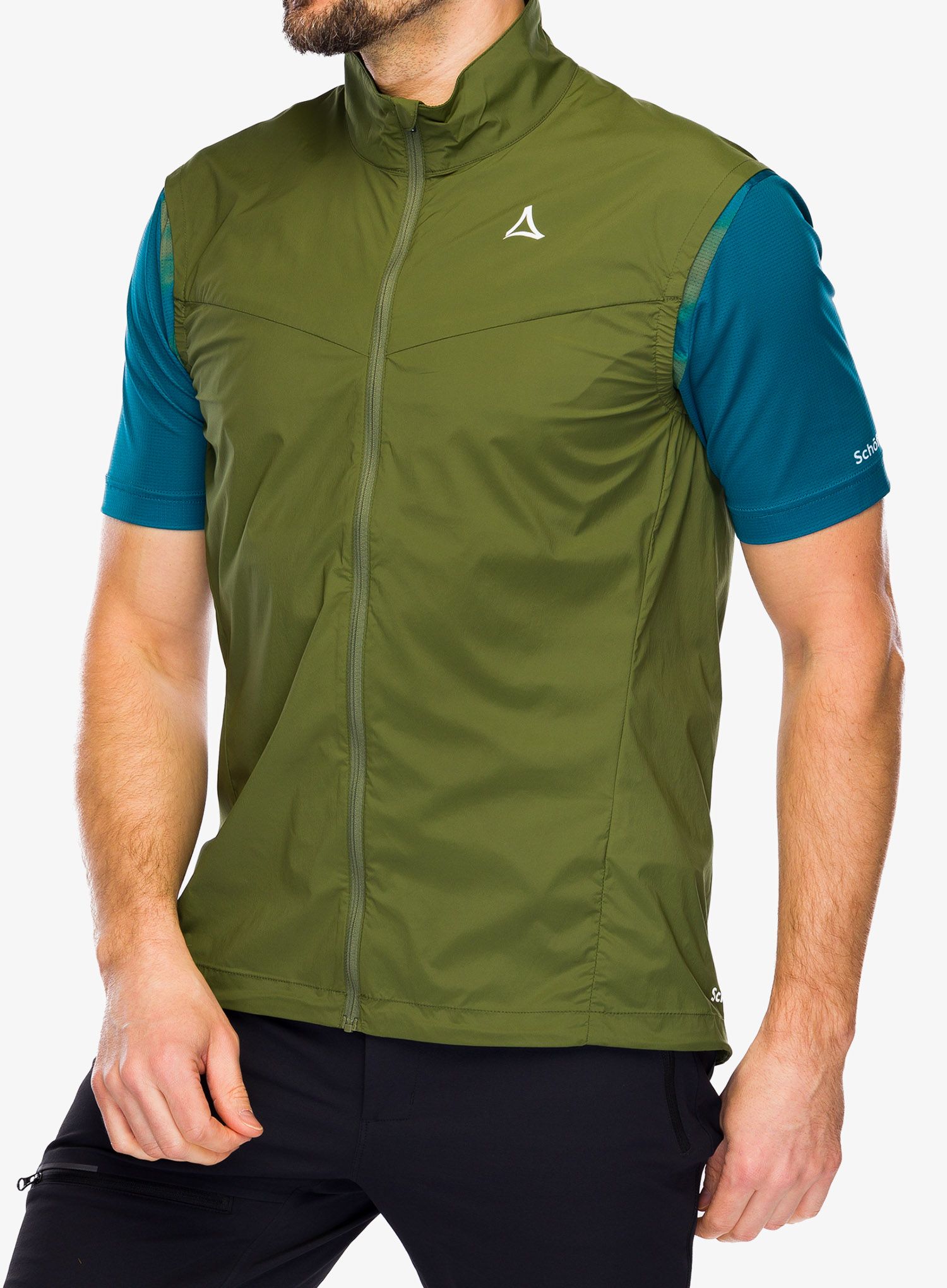 Vesta na kolo Schoffel Vest Val Bavona - balsam green