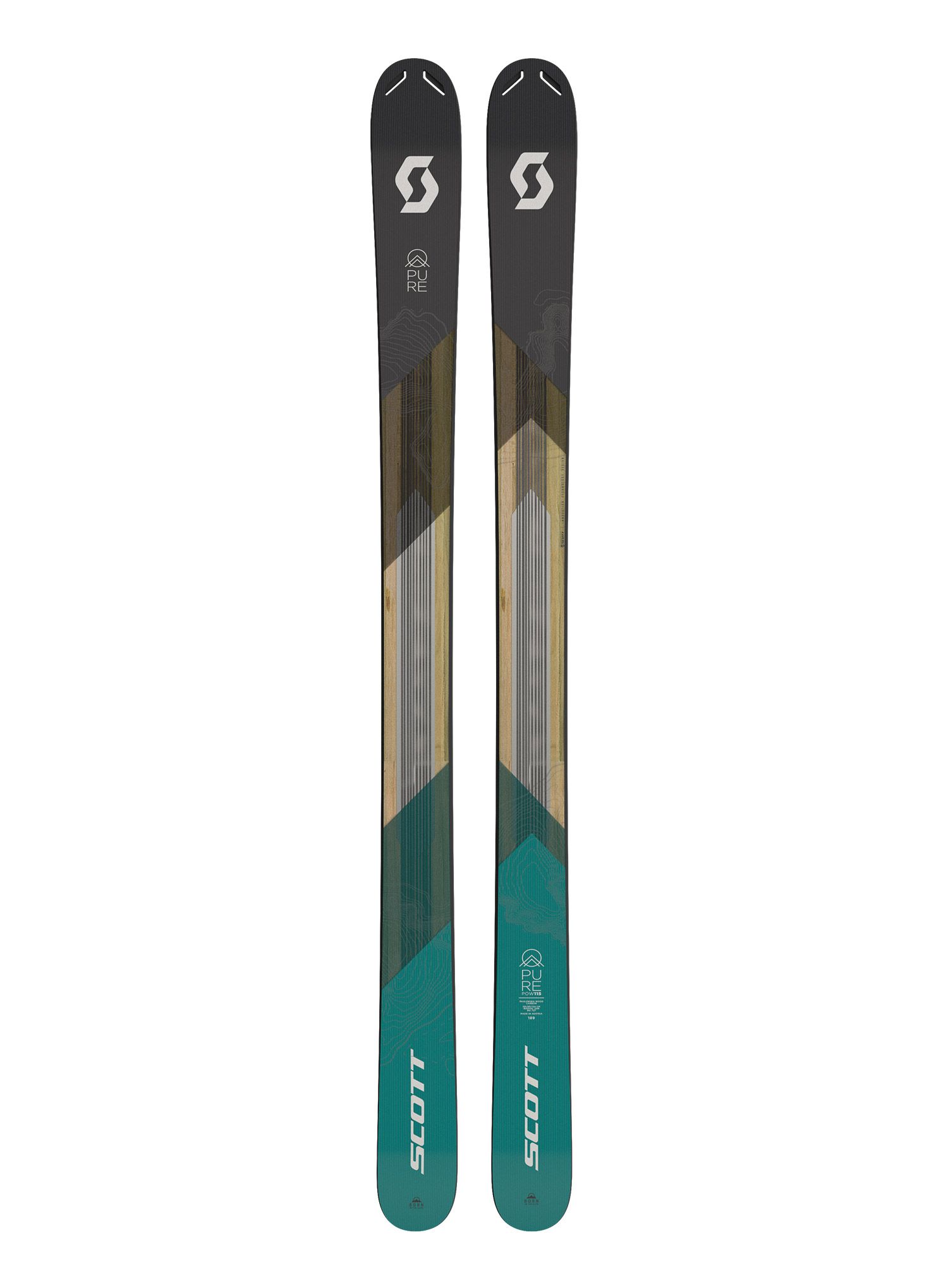 Skialpinistické lyže SCOTTTT Ski Pure Pow 115 A version