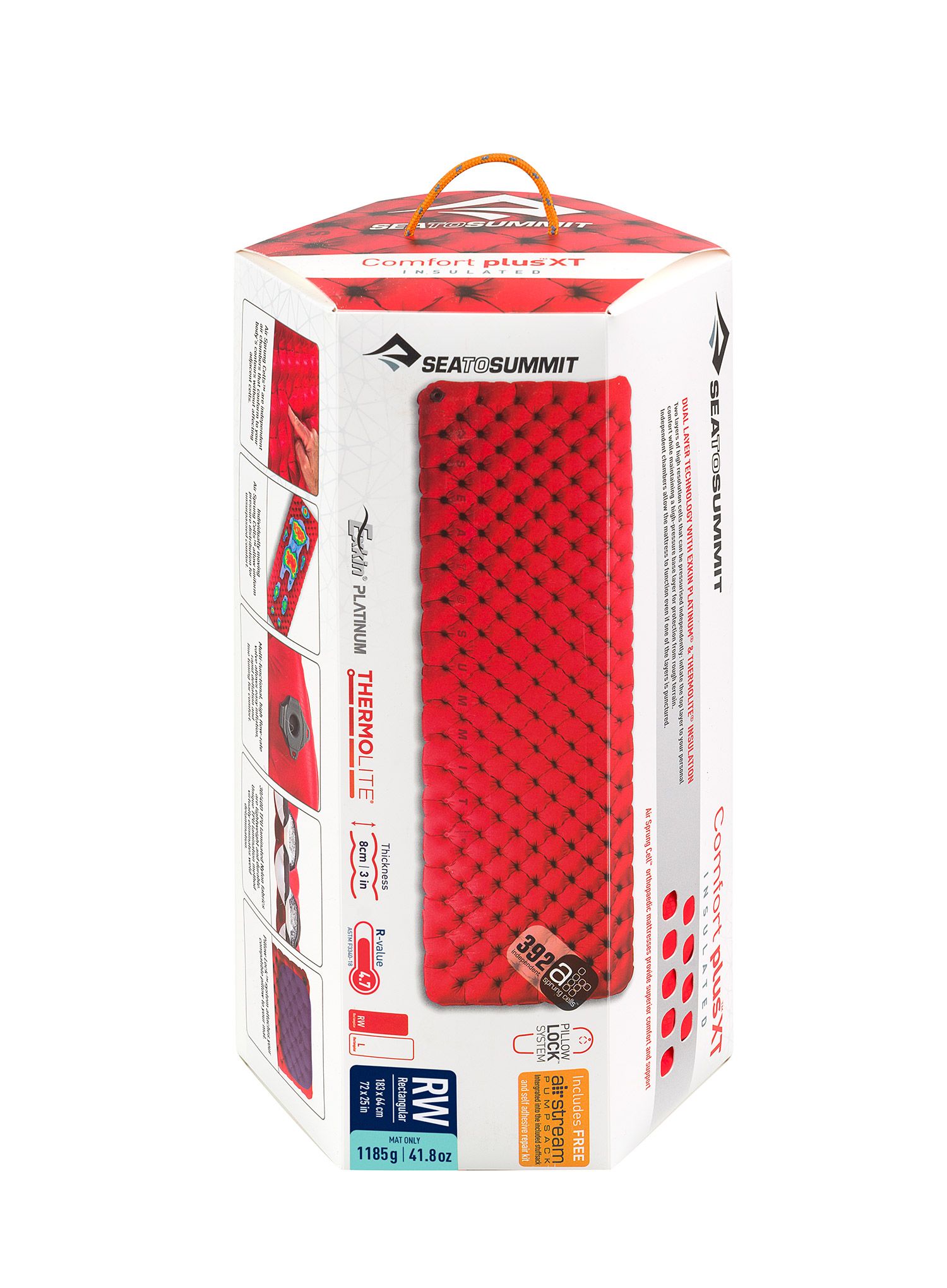 Samonafukovací karimatka Sea To Summit Comfort Plus XT ASC Insulated Mat Rectangular Regular Wide