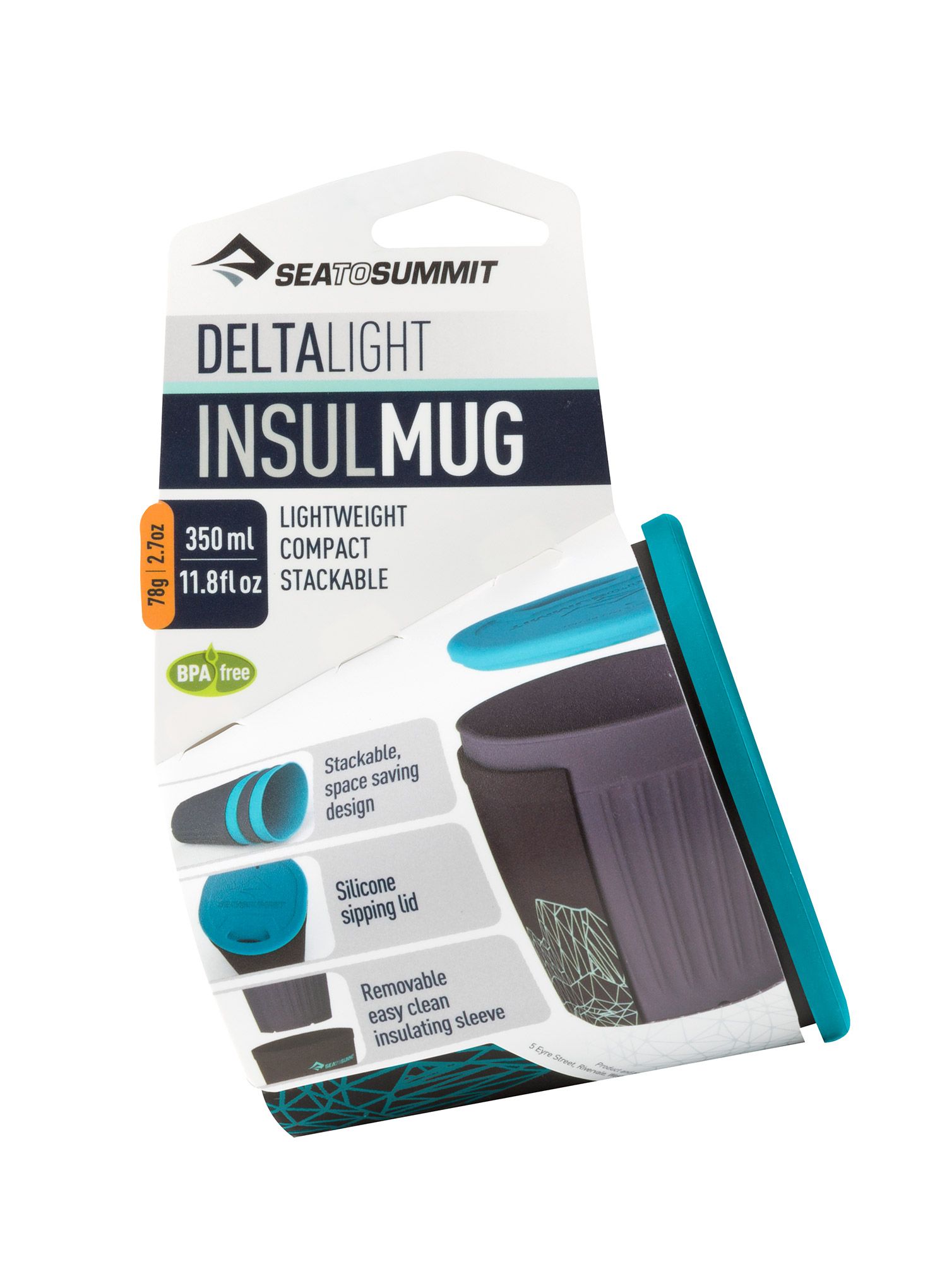 Hrnek Sea To Summit Delta Light Insulated Mug (0,35 l) - pacific blue