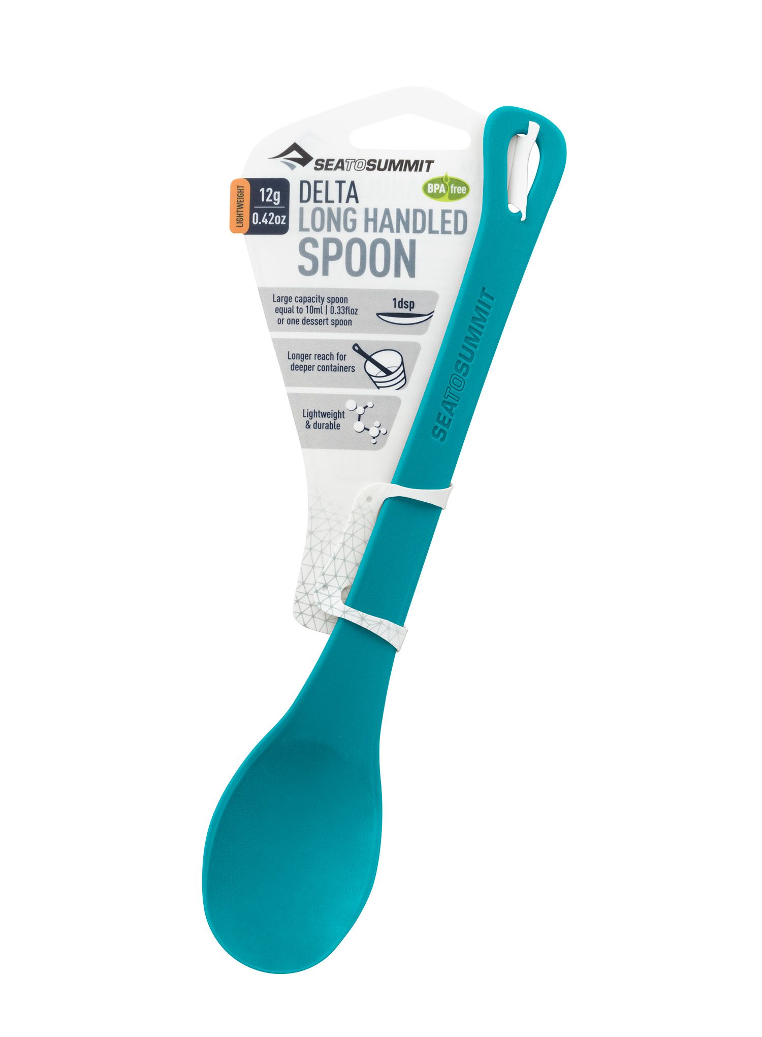 Turistická lžička Sea To Summit Delta Long Handled Spoon - pacific blue