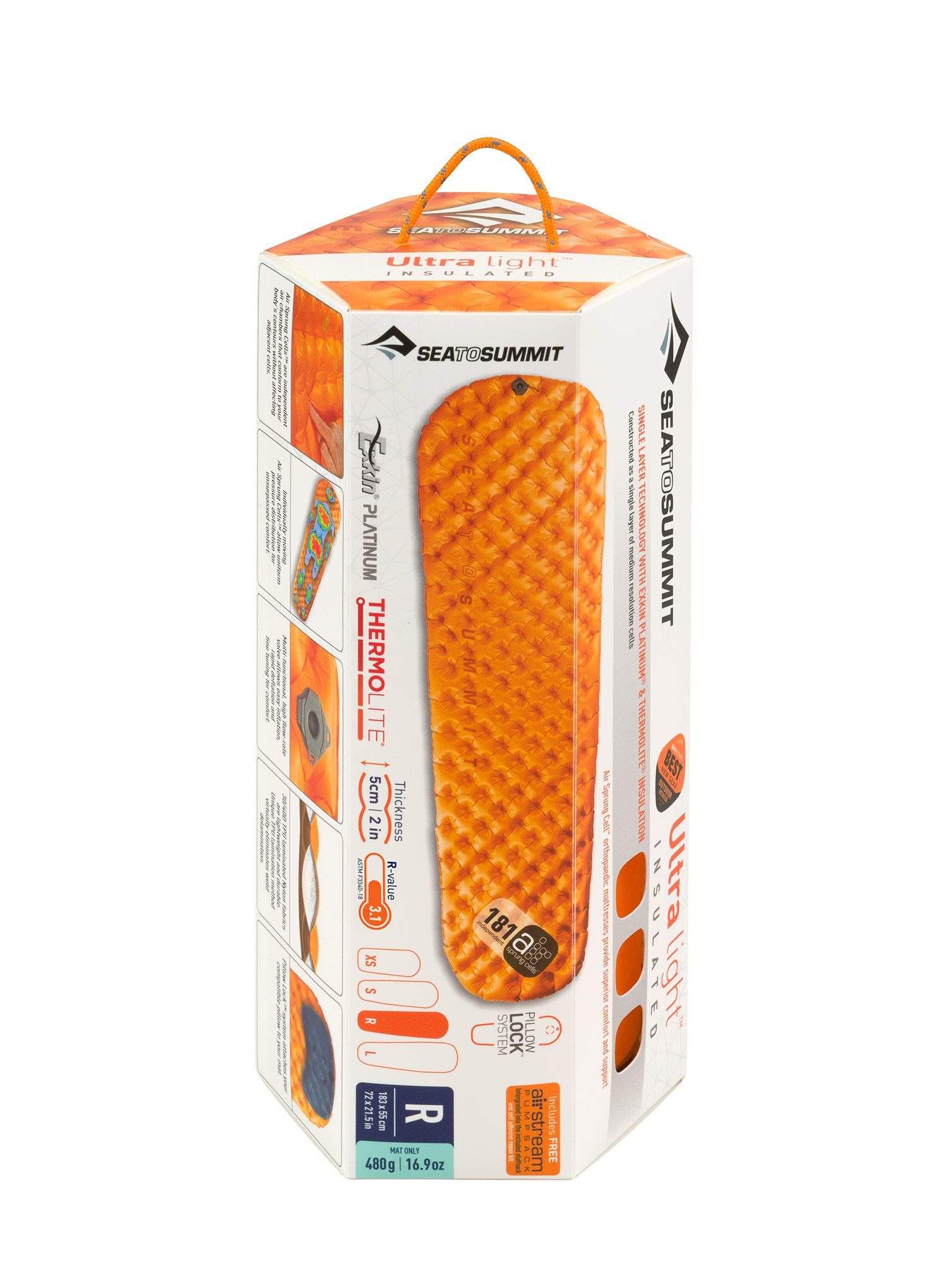 Nafukovací matrace Sea To Summit UltraLight ASC Insulated Mat Regular