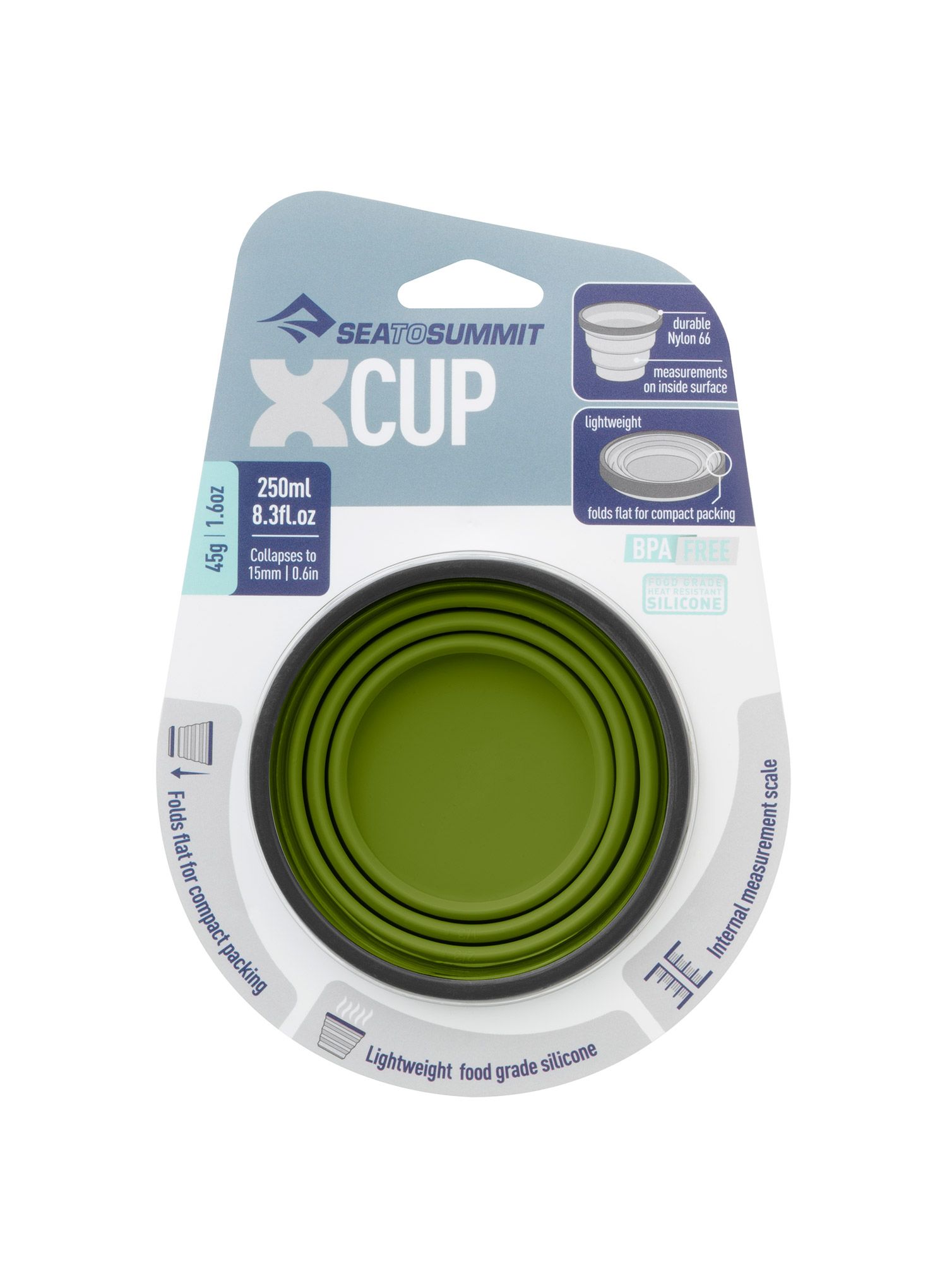 Hrnek Sea To Summit X-Cup (0,25 l) - olive