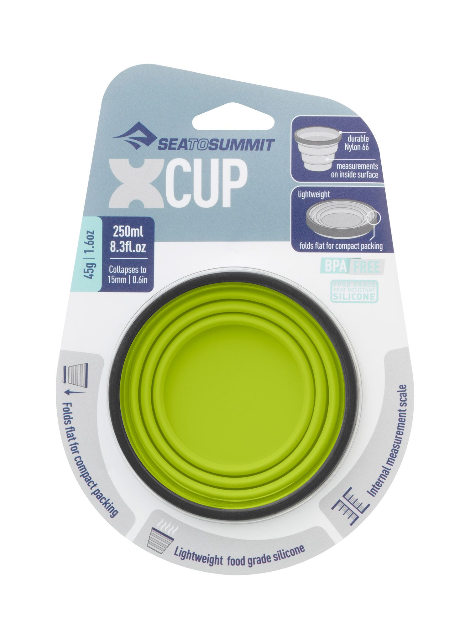Hrnek Sea To Summit X-Cup (0,25 l) - lime