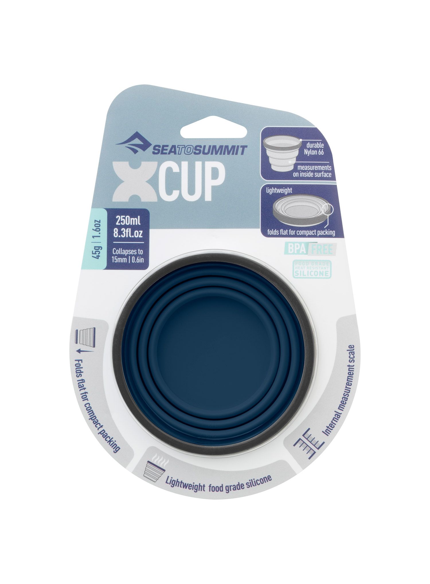 Hrnek Sea To Summit X-Cup (0,25 l) - navy blue