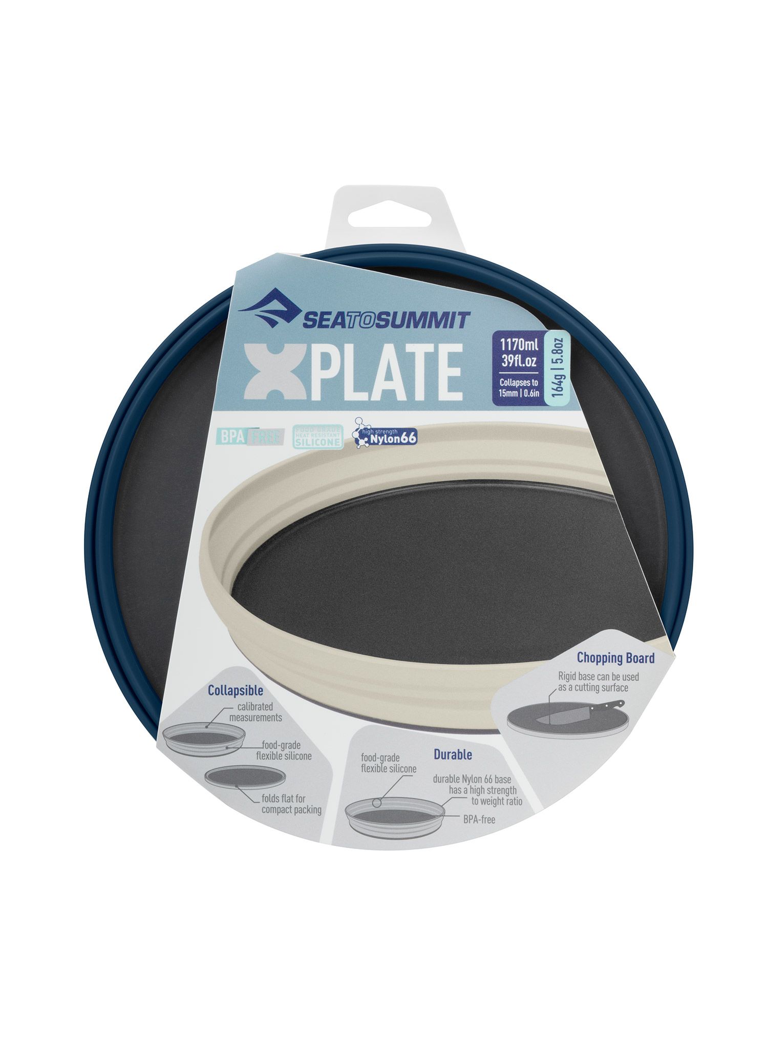 Jídelní talíř Sea To Summit X-Series X-Plate - navy blue