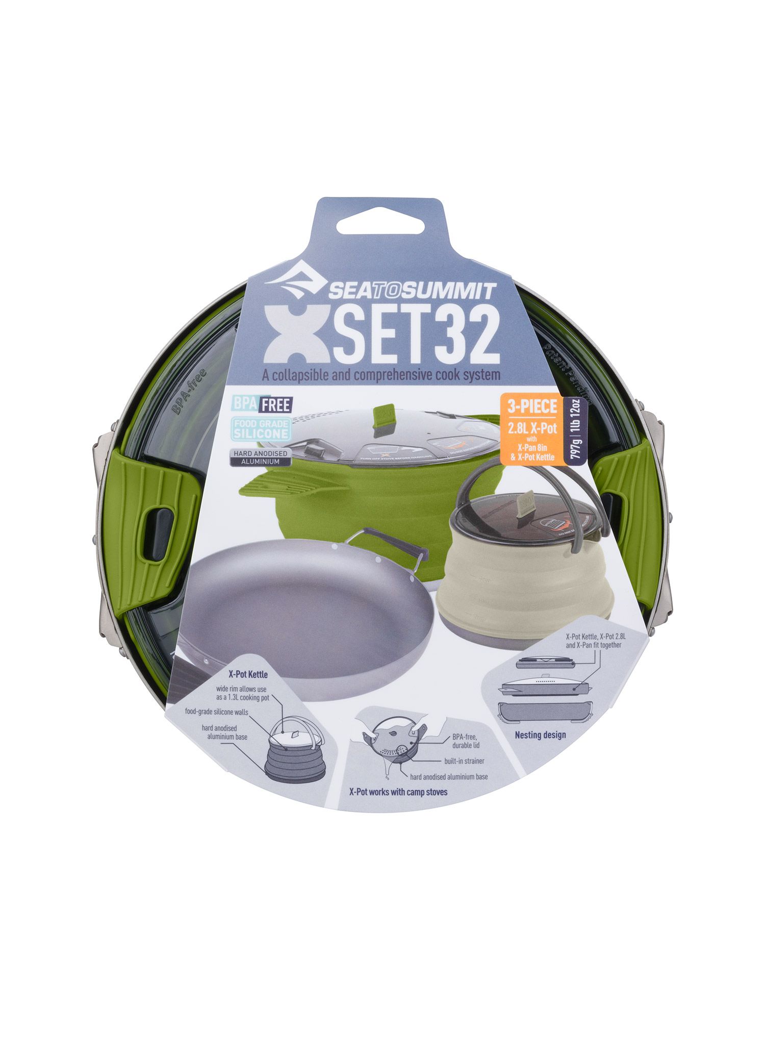 Sada hrnků Sea To Summit X-Series X-Set 32