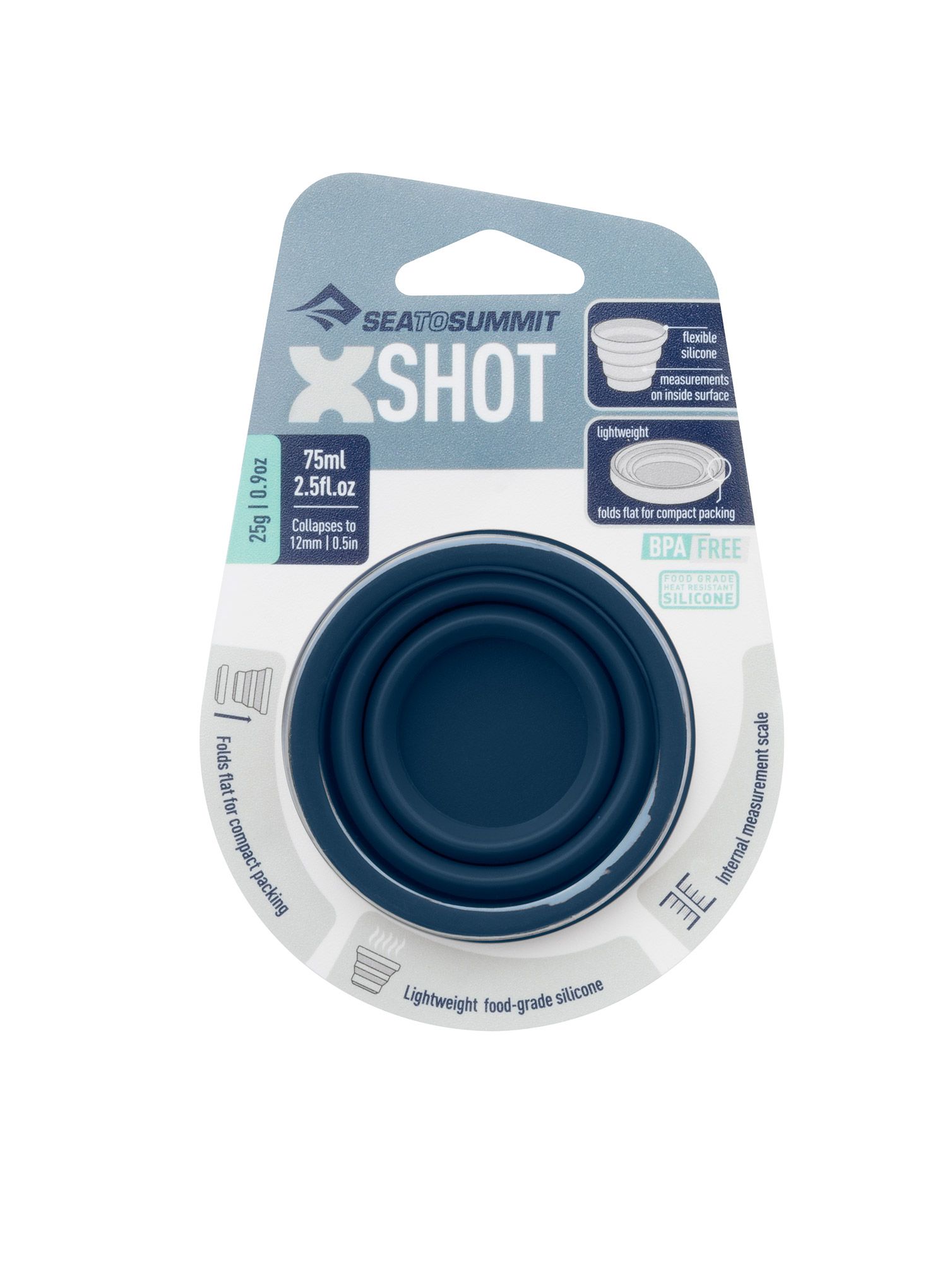 Hrnek Sea To Summit X-Shot 75 ml - navy blue