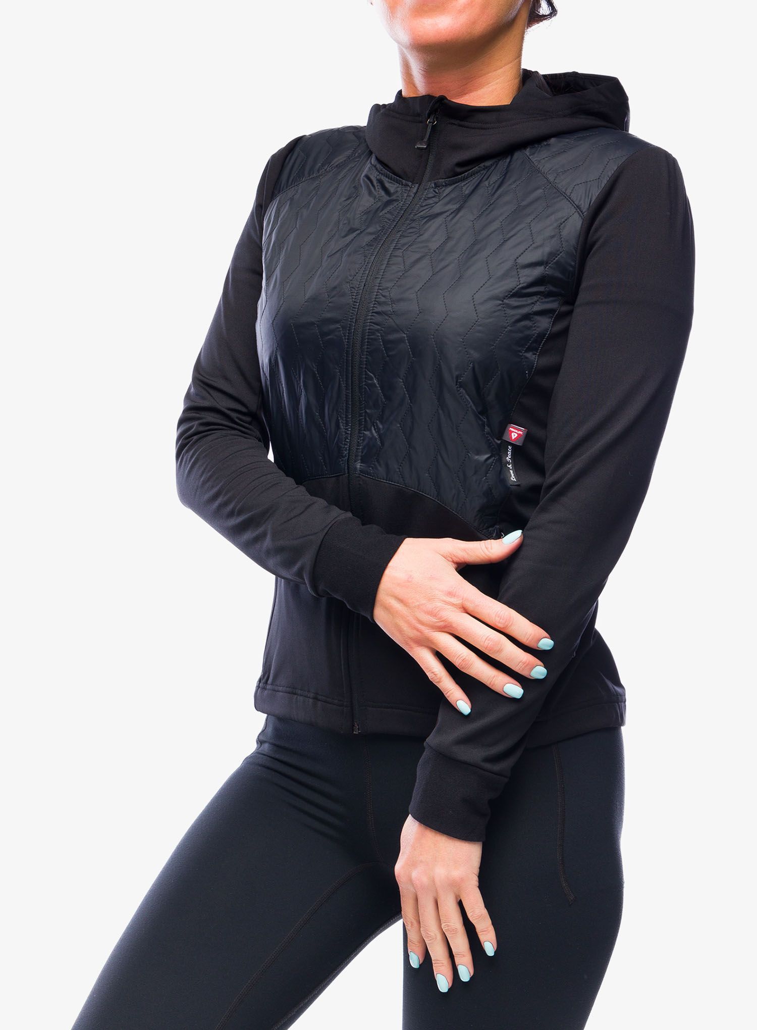 Dámská běžecká mikina Sensor Infinity Zero Jacket - black