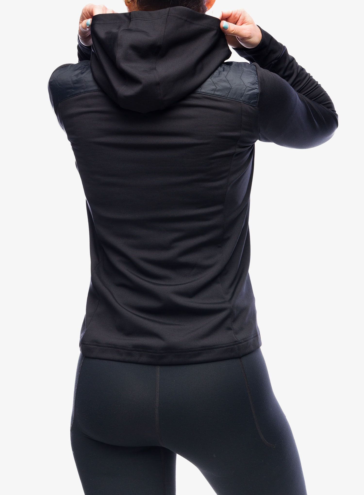 Dámská běžecká mikina Sensor Infinity Zero Jacket - black