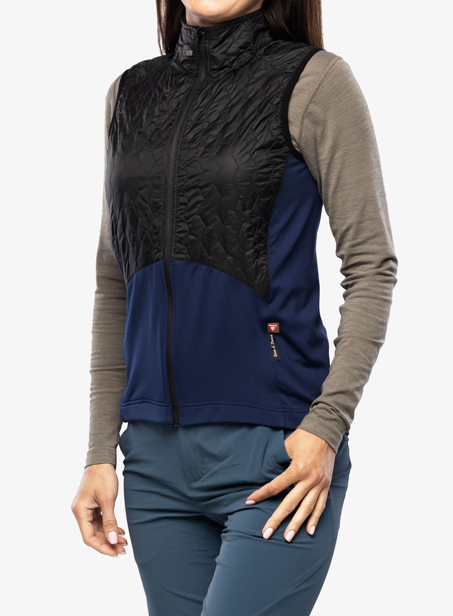 Dámská vesta Sensor Infinity Zero Vest - black/deep blue