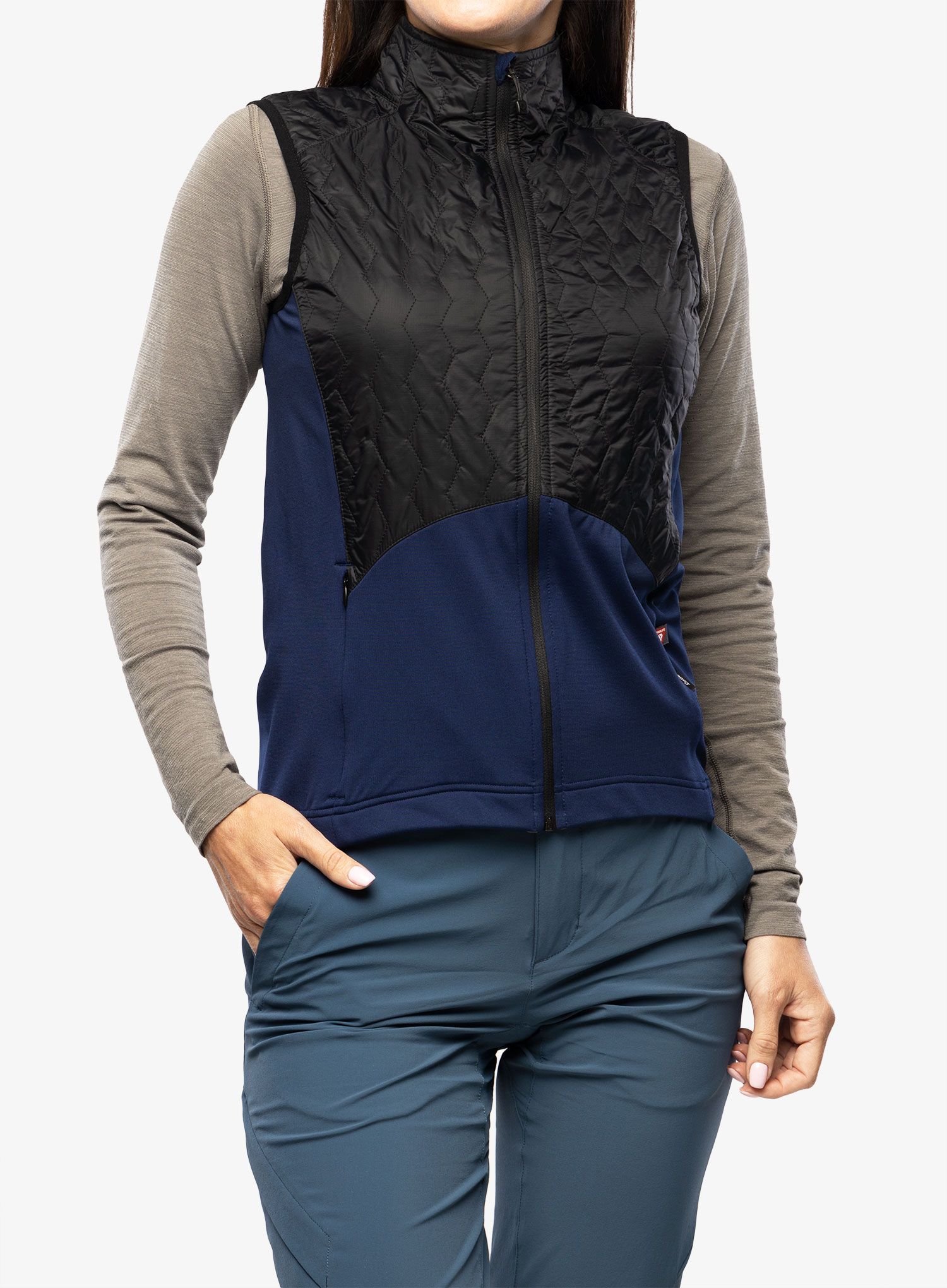 Dámská vesta Sensor Infinity Zero Vest - black/deep blue