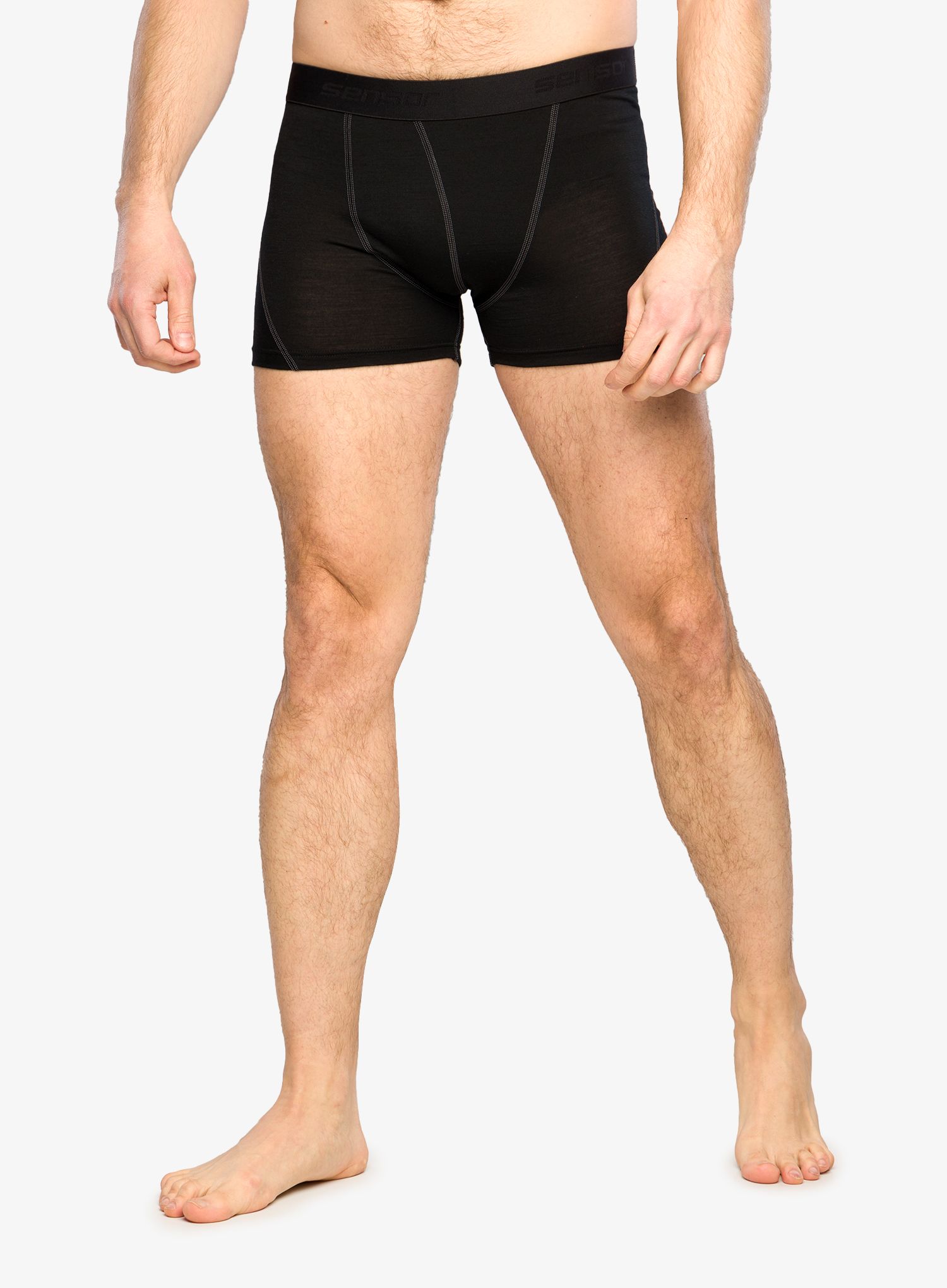 Termoaktivní boxerky Sensor Merino Active 3Pack - black/blue/dark blue