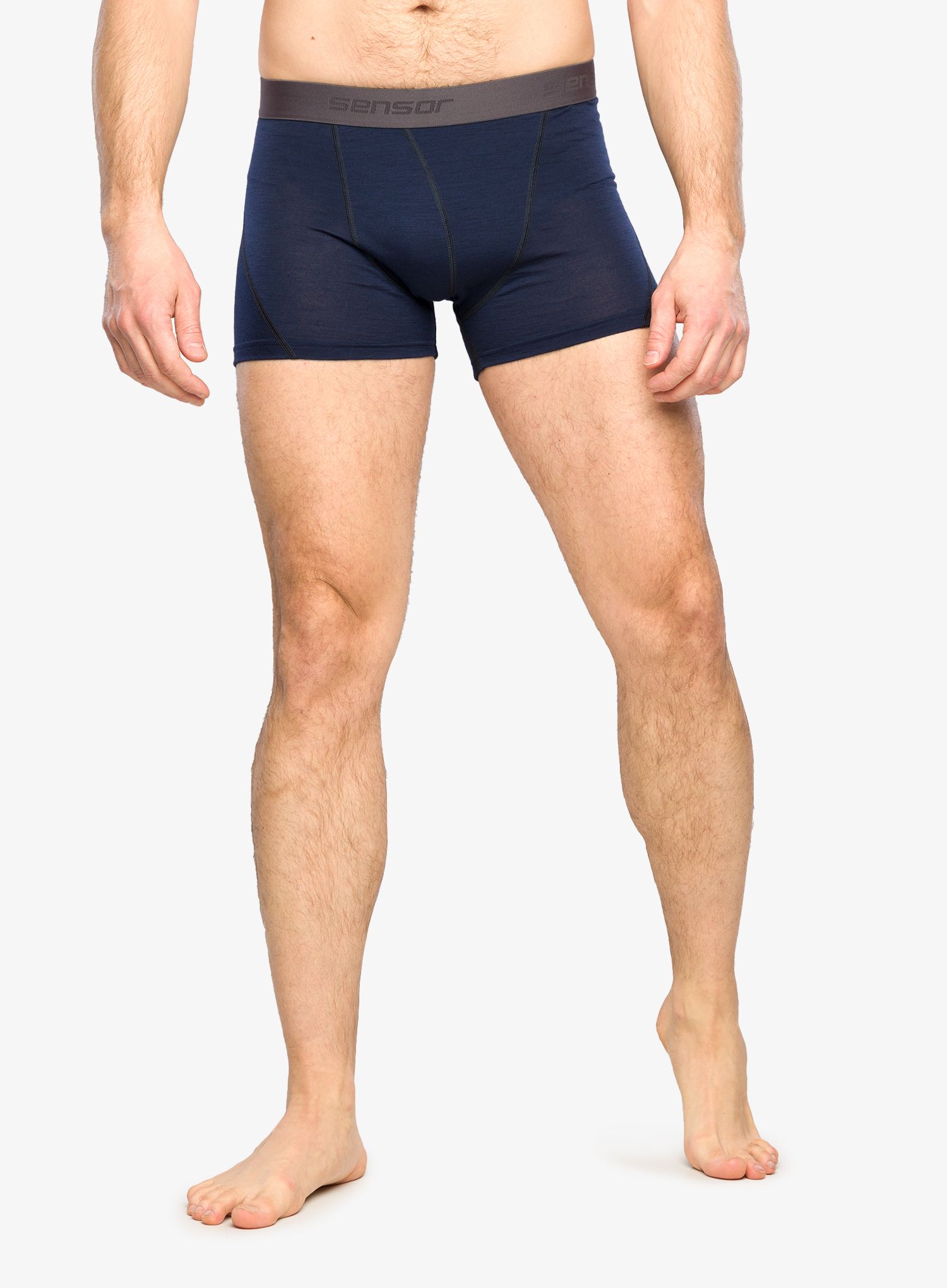 Termoaktivní boxerky Sensor Merino Active 3Pack - black/blue/dark blue