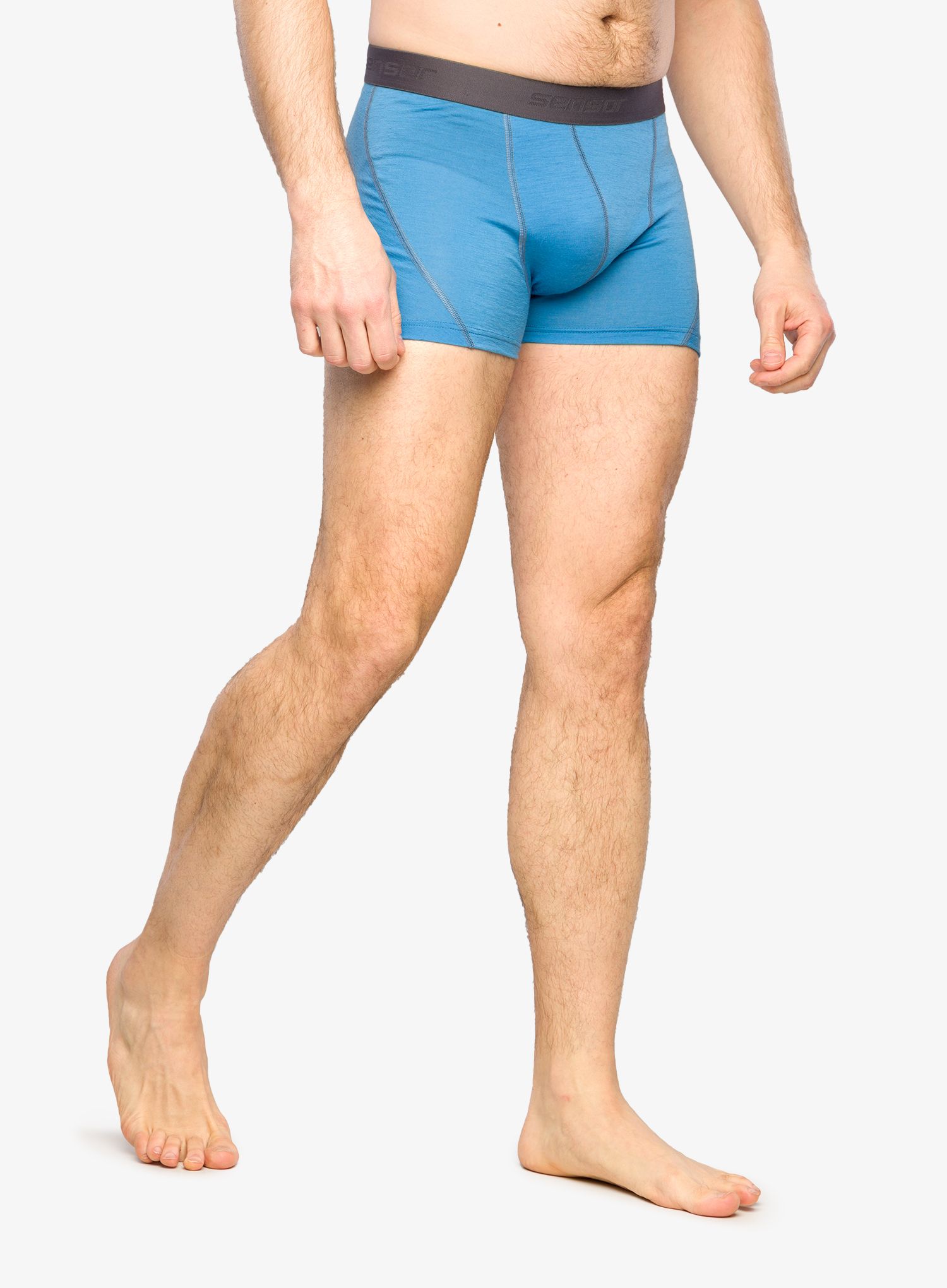 Termoaktivní boxerky Sensor Merino Active 3Pack - black/blue/dark blue