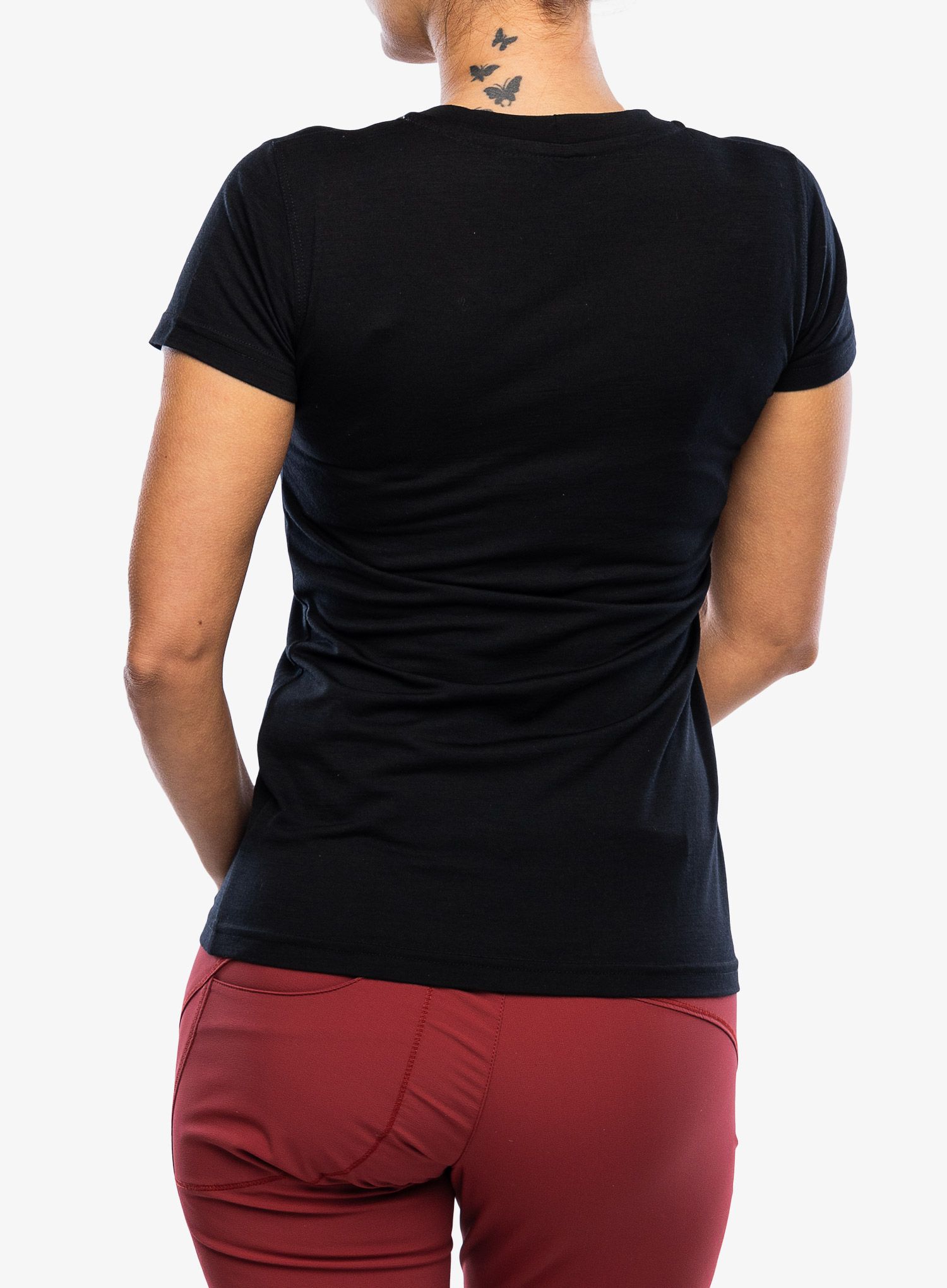 Dámské merino tričko Sensor Merino Active PT Tee S/S - black arrows