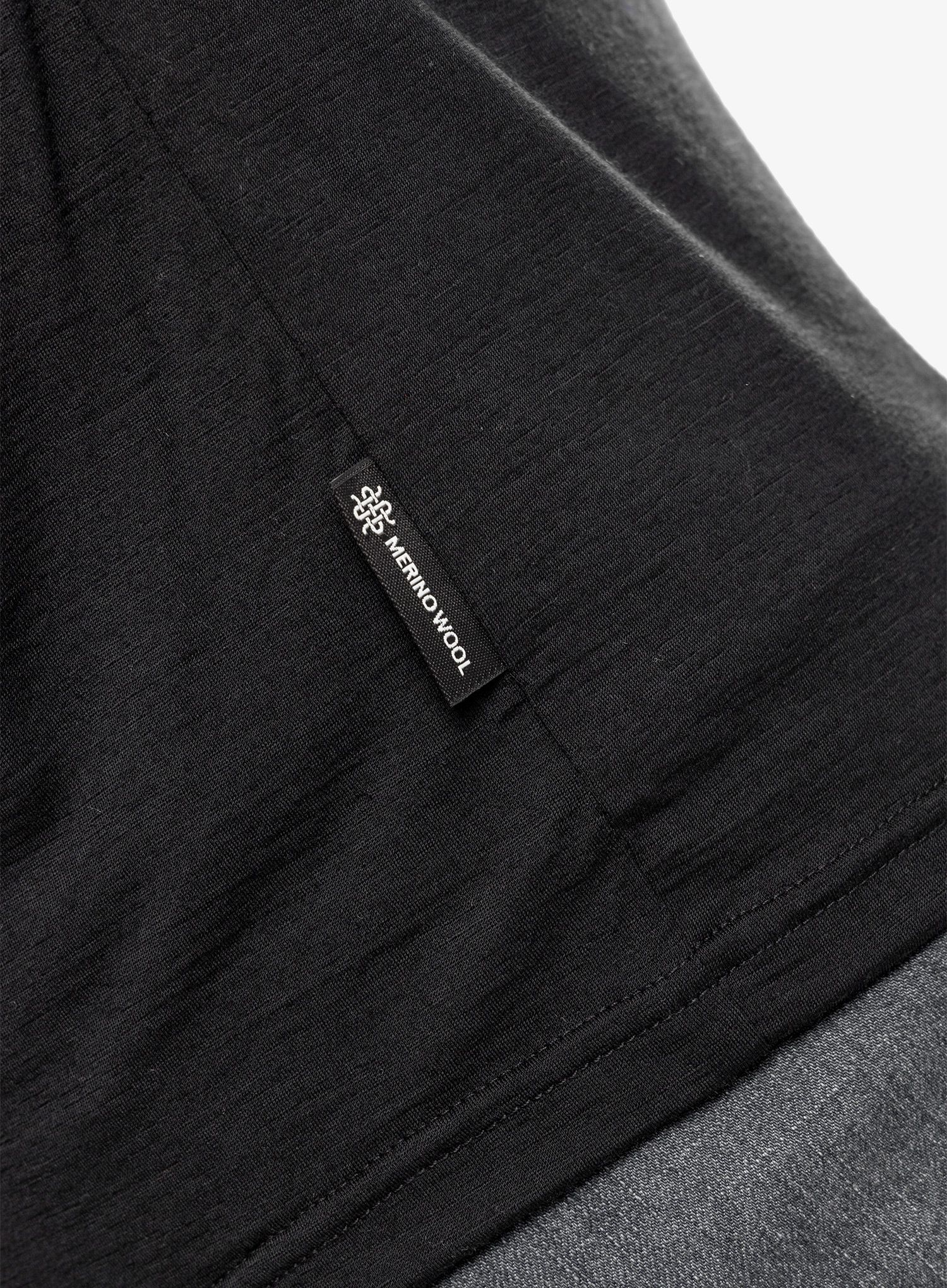 Tričko s potiskem Sensor Merino Active PT Tee S/S - black van life