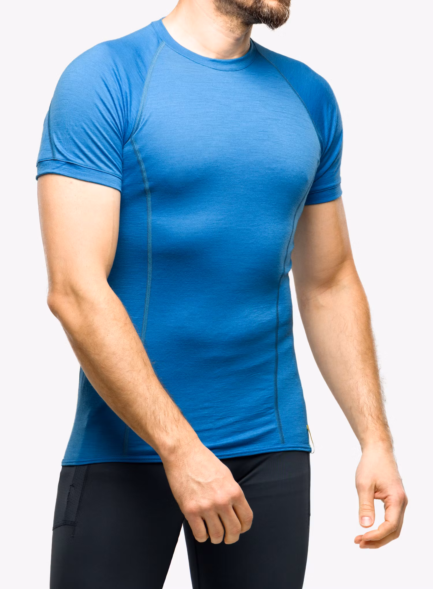 Technické tričko Sensor Merino Active Tee S/S - blue